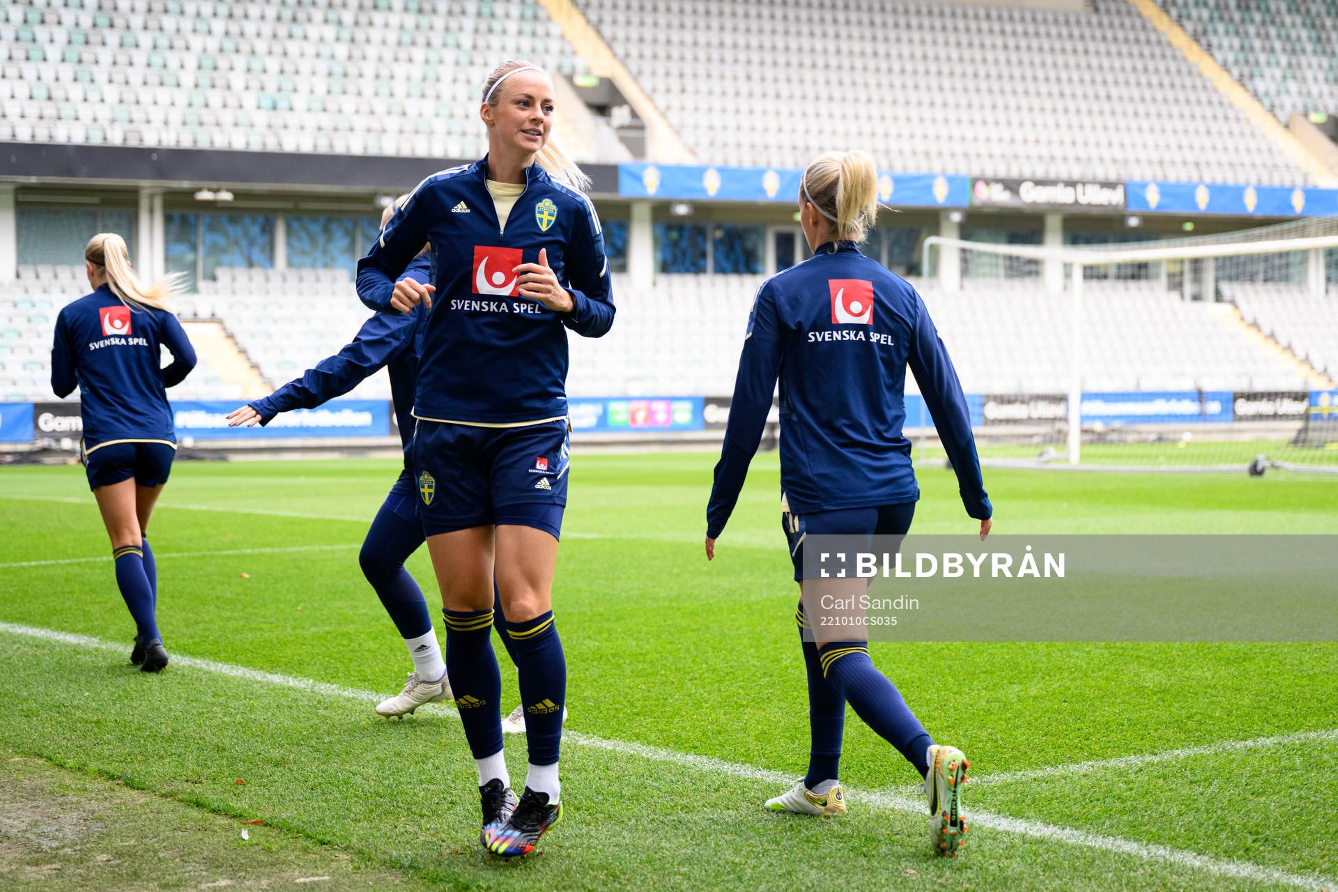 Amanda Ilestedt of the Swedish women's national football