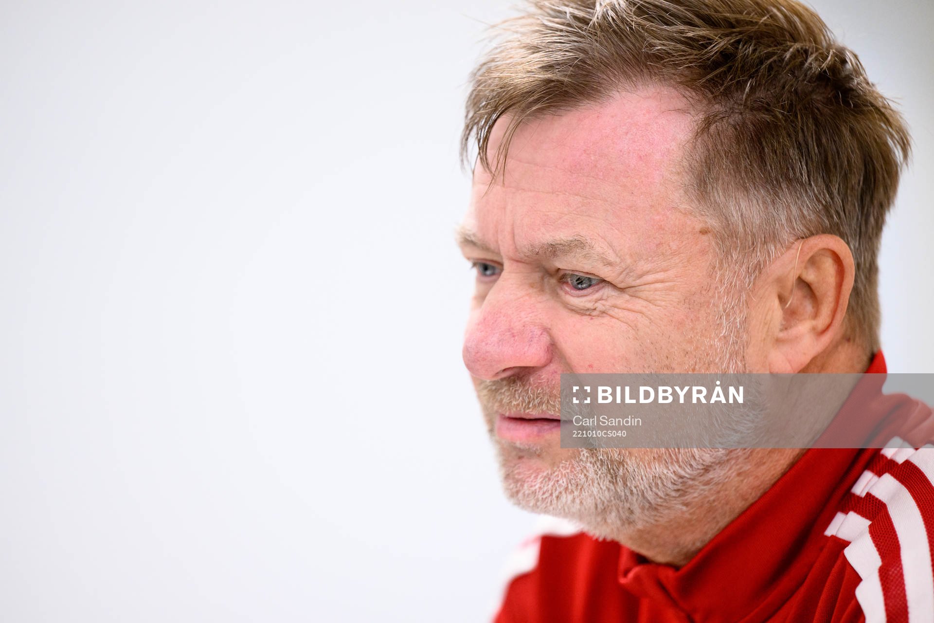 Head coach Peter Gerhardsson of the Swedish women's