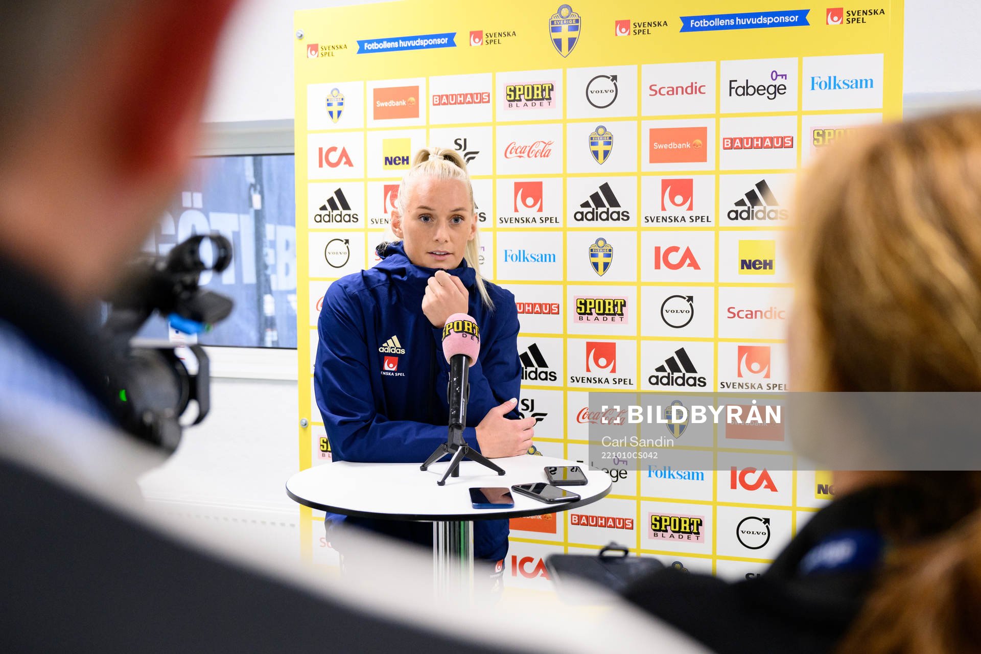 Stina Blackstenius of the Swedish women's national football