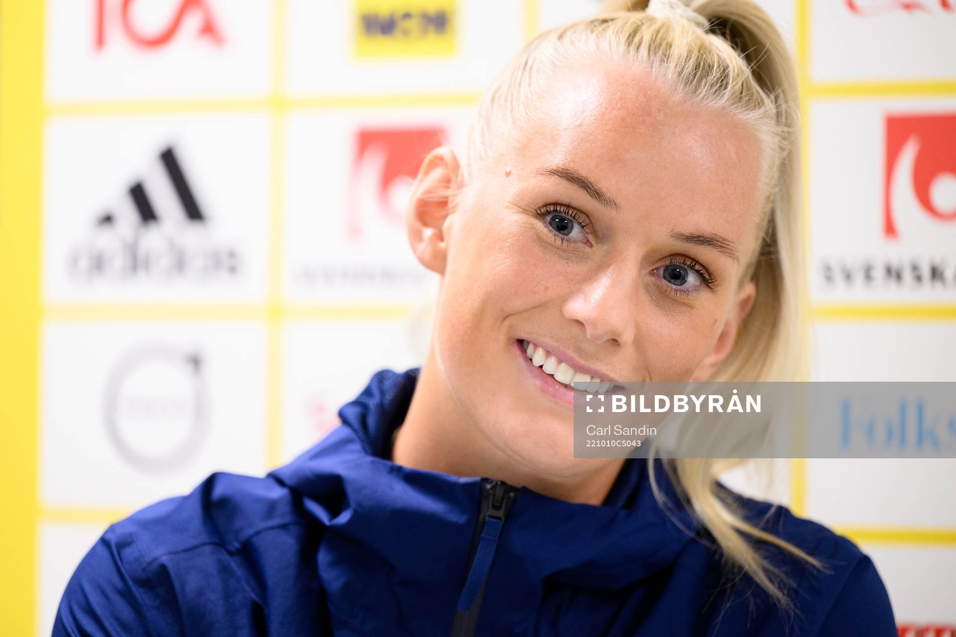 Stina Blackstenius of the Swedish women's national football