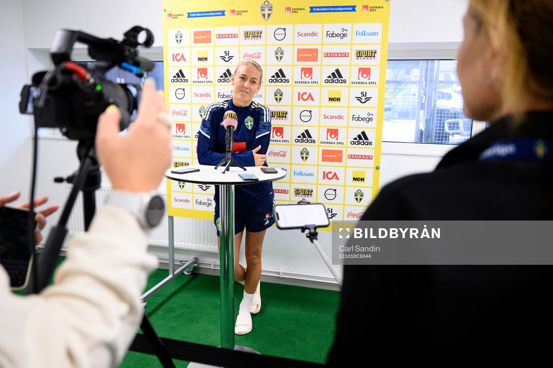 Emma Kullberg of the Swedish women's national football team