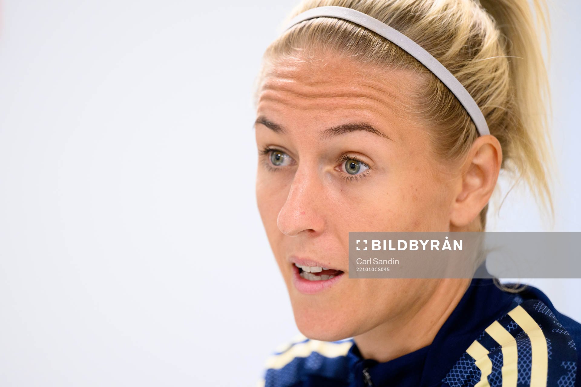 Emma Kullberg of the Swedish women's national football team