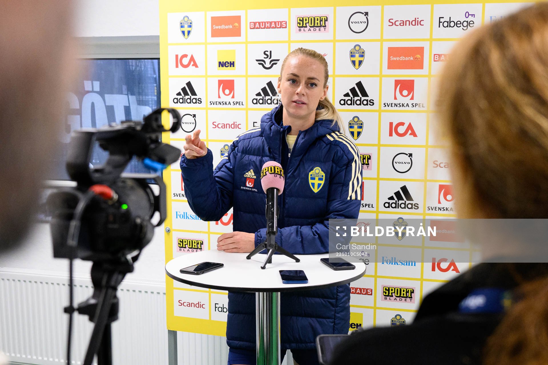 Amanda Ilestedt of the Swedish women's national football
