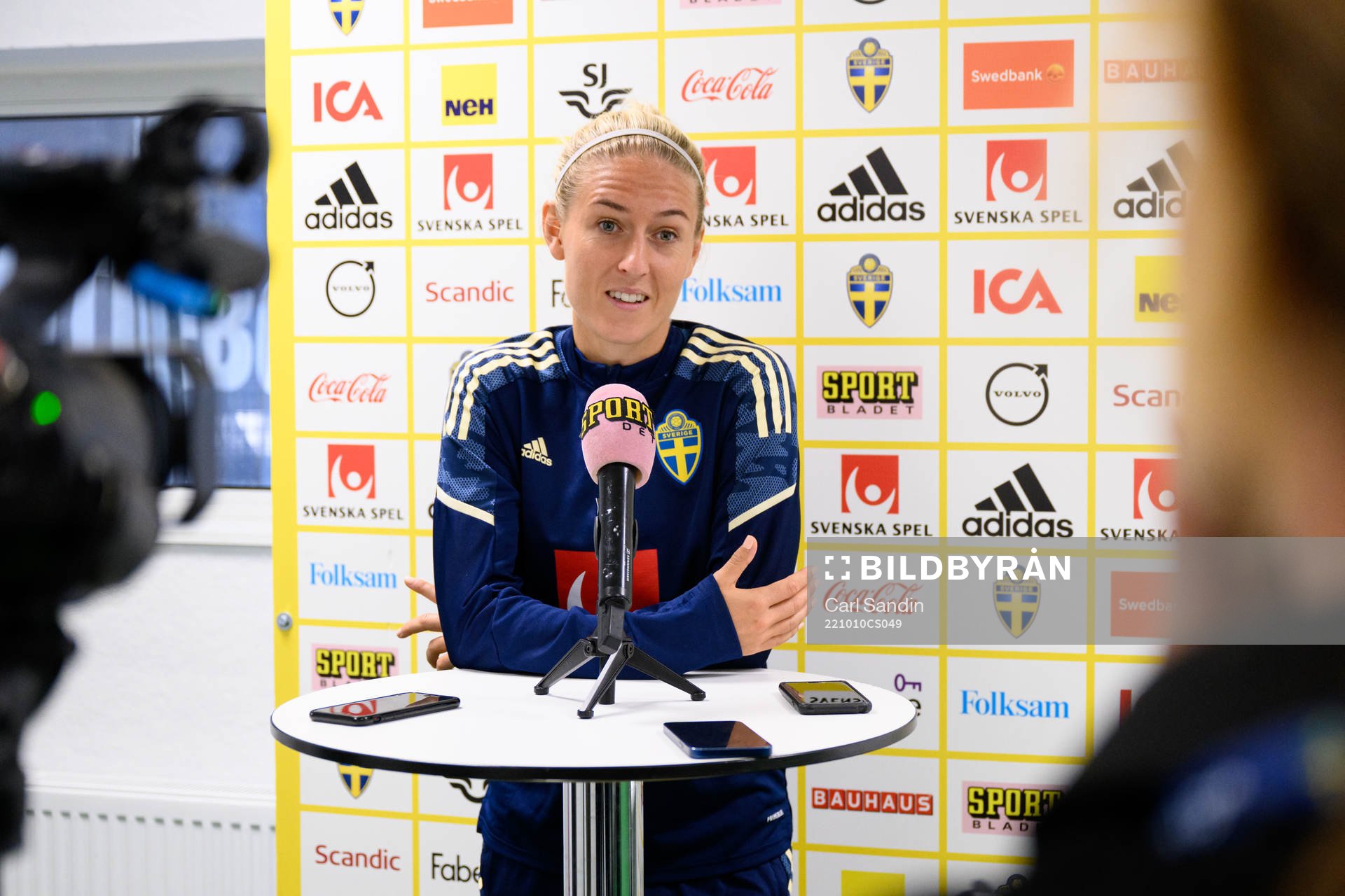 Emma Kullberg of the Swedish women's national football team