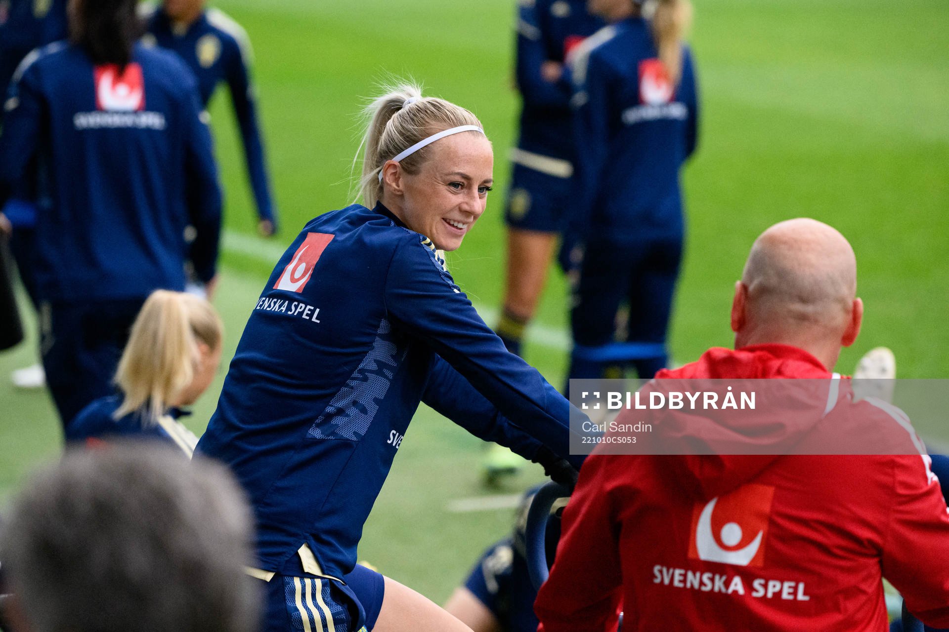 Amanda Ilestedt of the Swedish women's national football