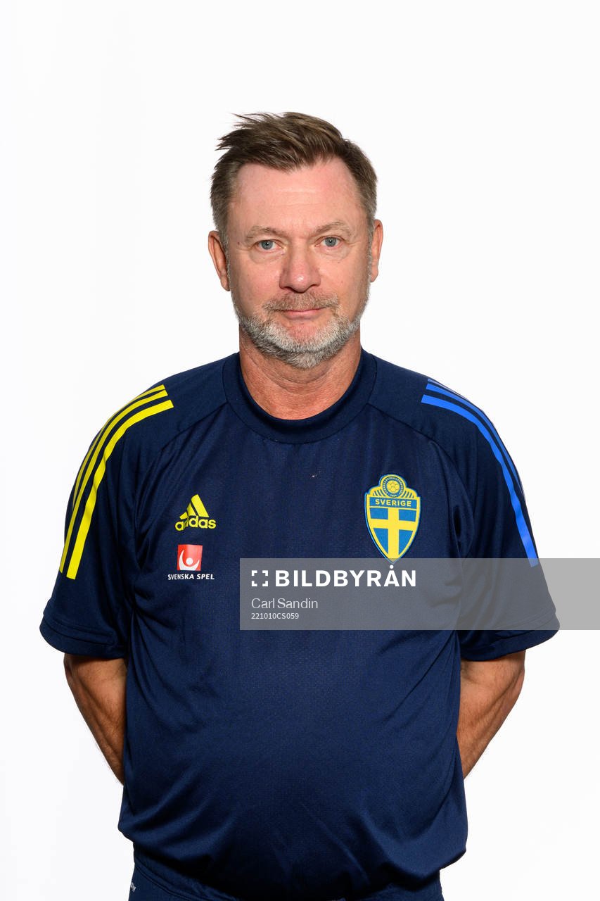 Peter Gerhardsson, head coach of the Swedish women's