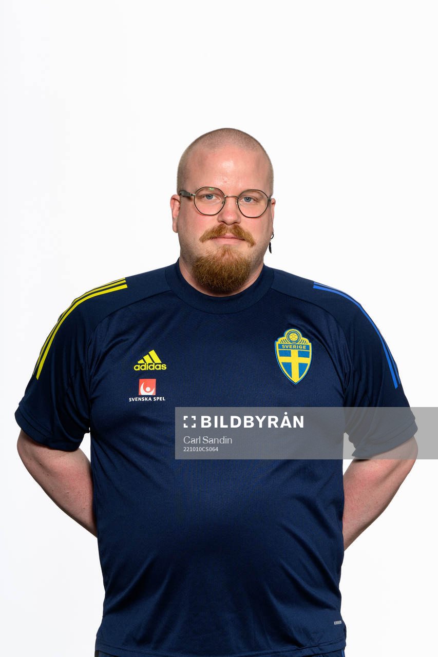 Anders Eriksson, match analyst of the Swedish women's