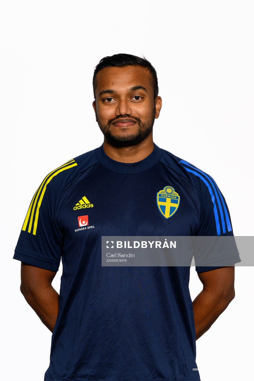 Sadesh Balasingam, doctor of the Swedish women's national