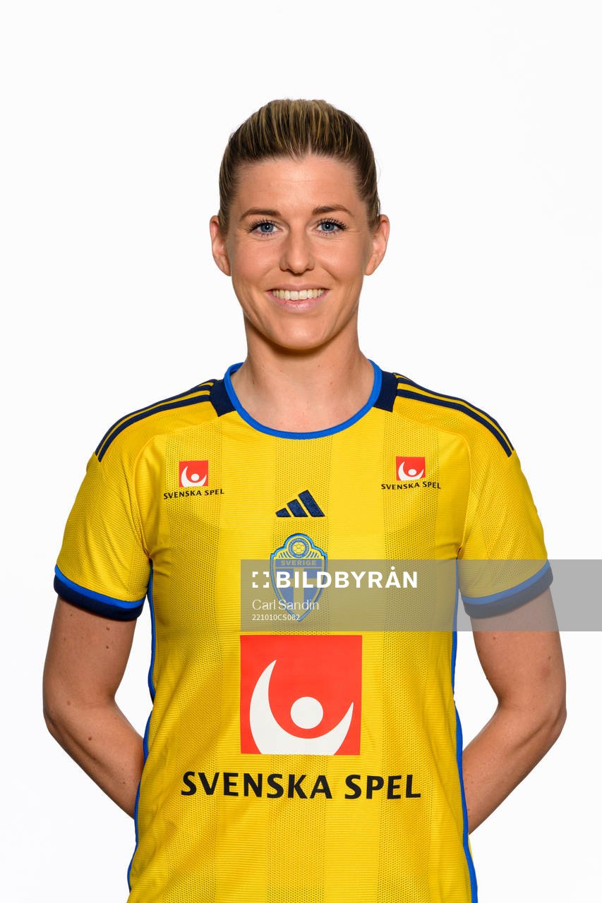 Olivia Schough of the Swedish women's national football