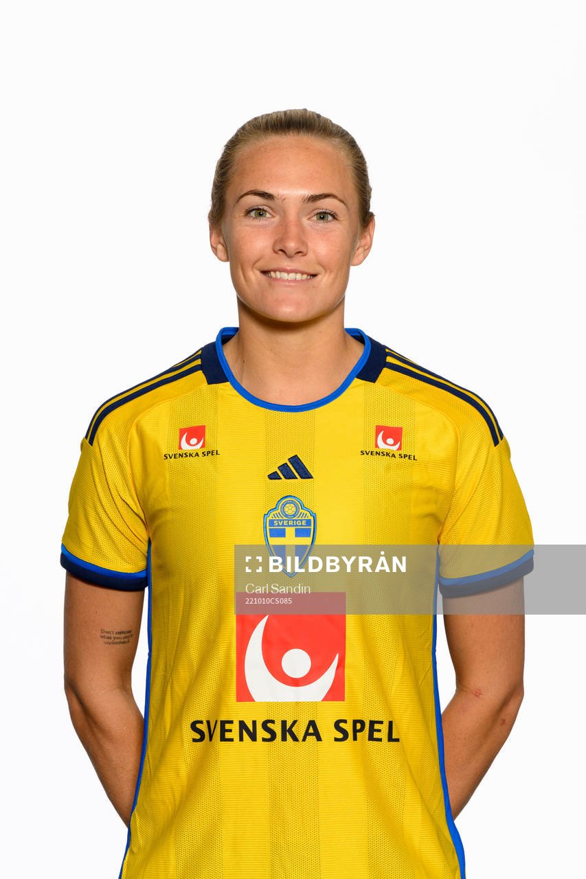 Magdalena Eriksson of the Swedish women's national football