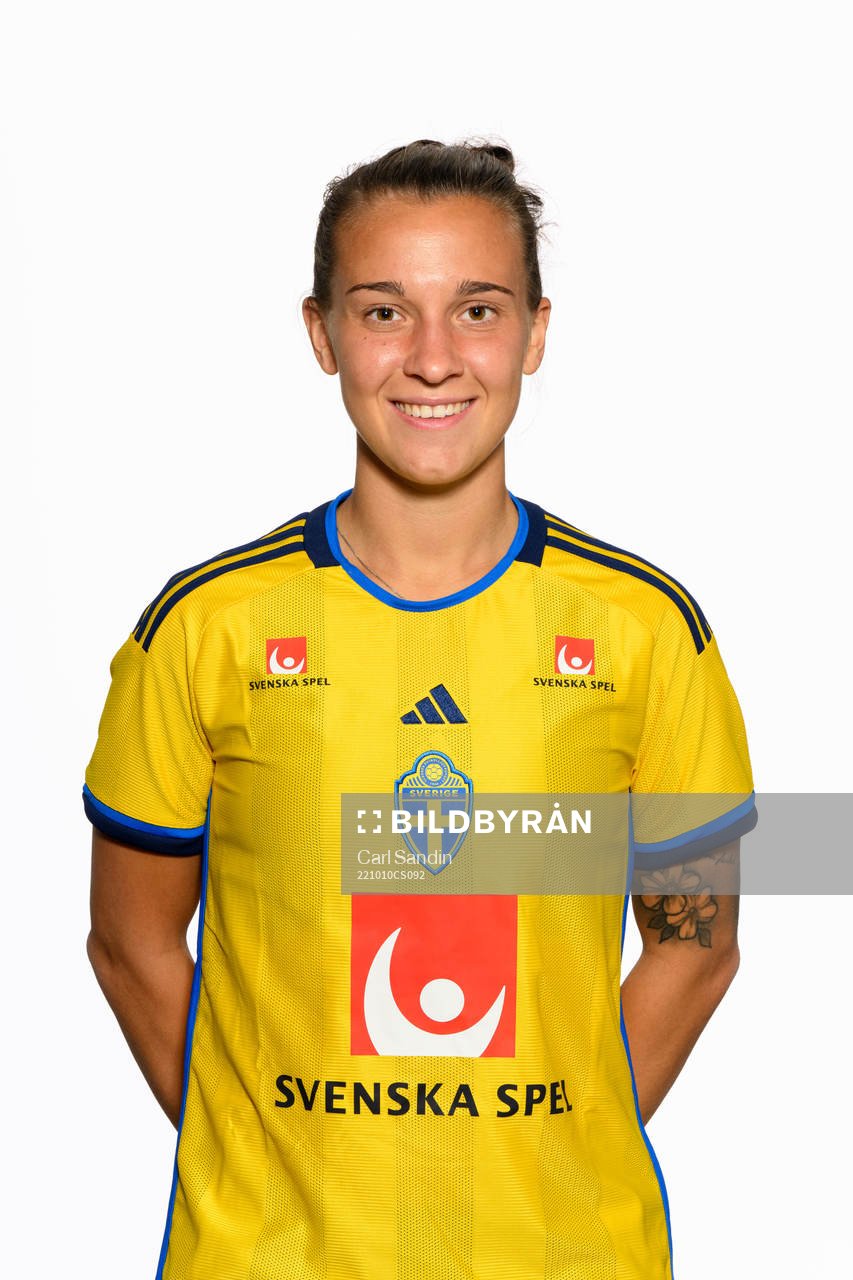 Julia Zigiotti Olme of the Swedish women's national