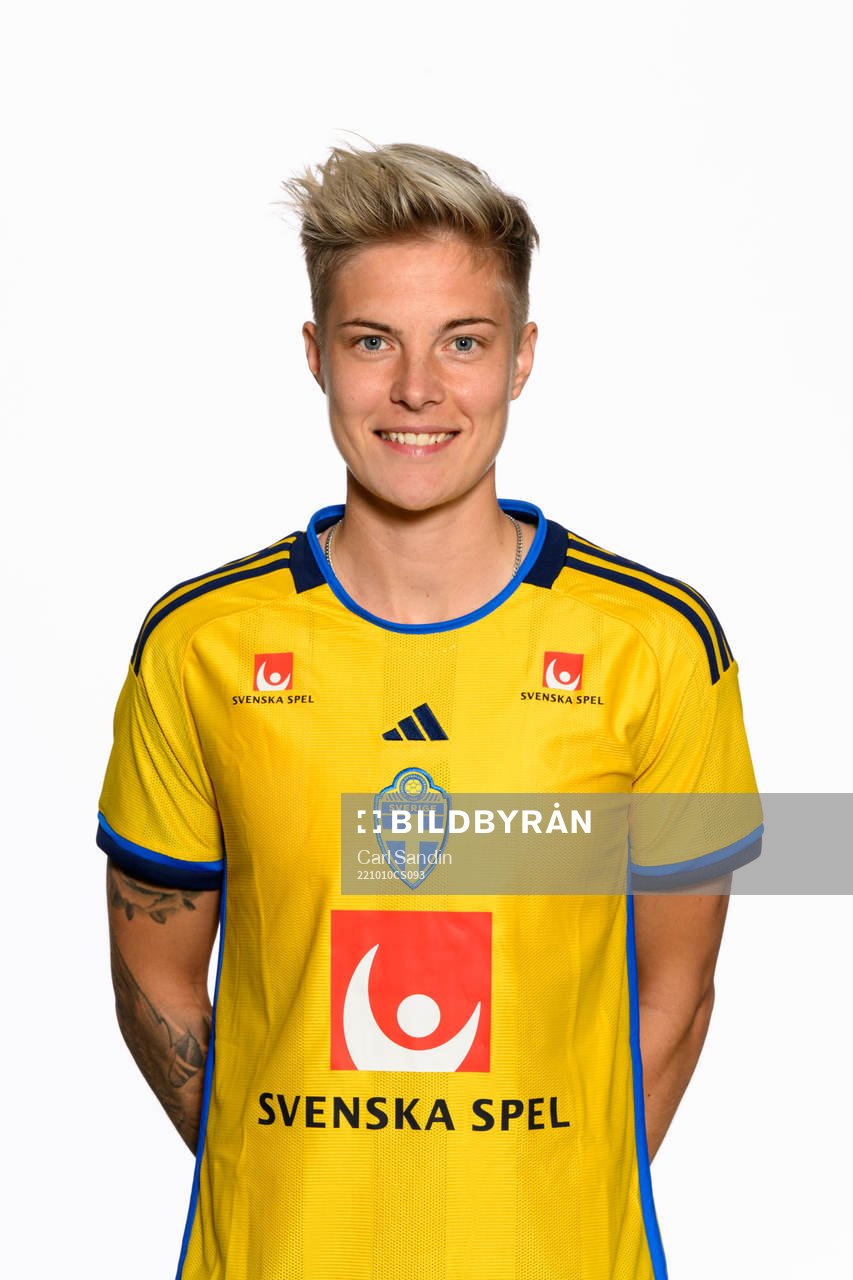 Lina Hurtig of the Swedish women's national football team