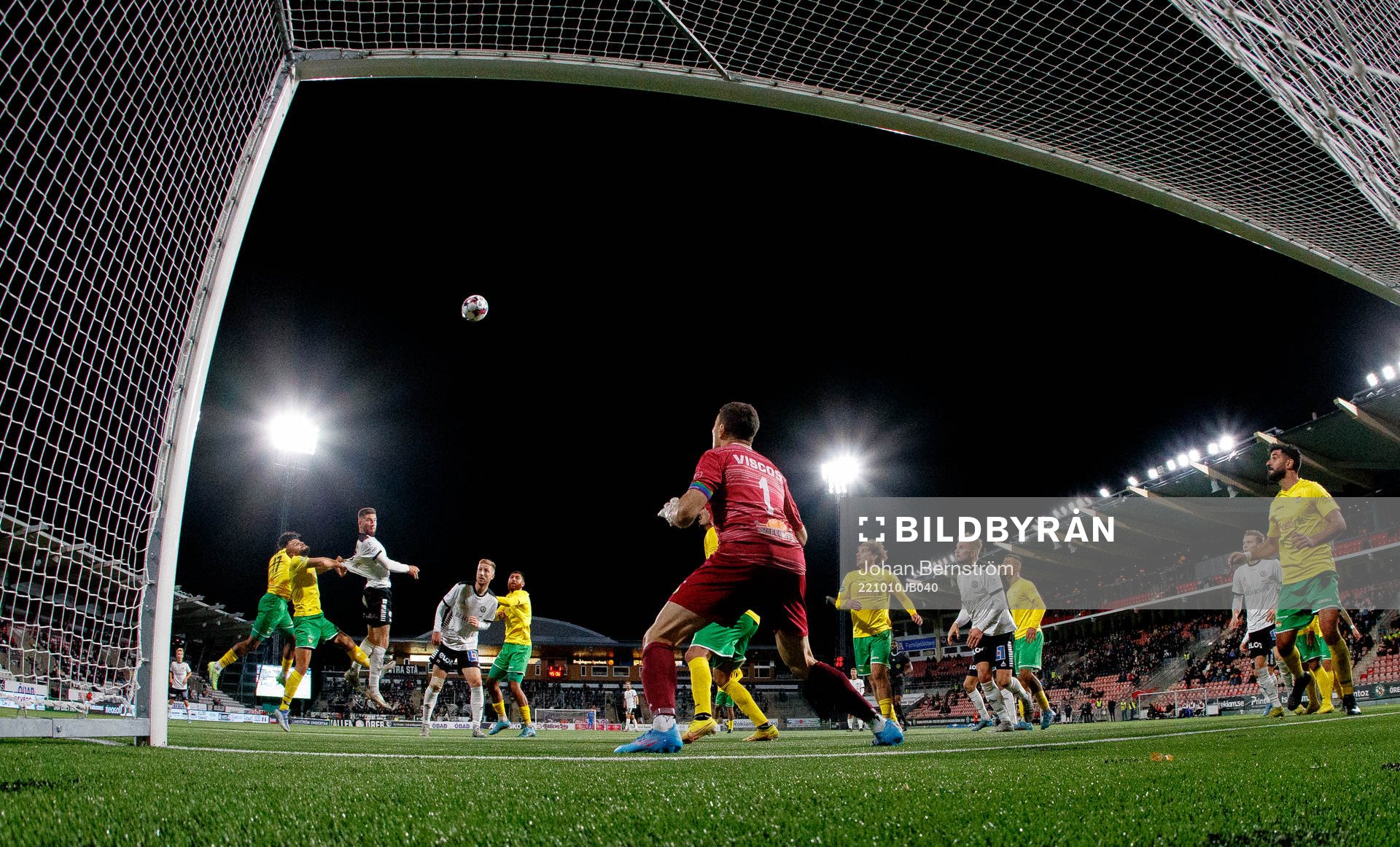 Dalkurds målvakt Jonathan Viscosi
