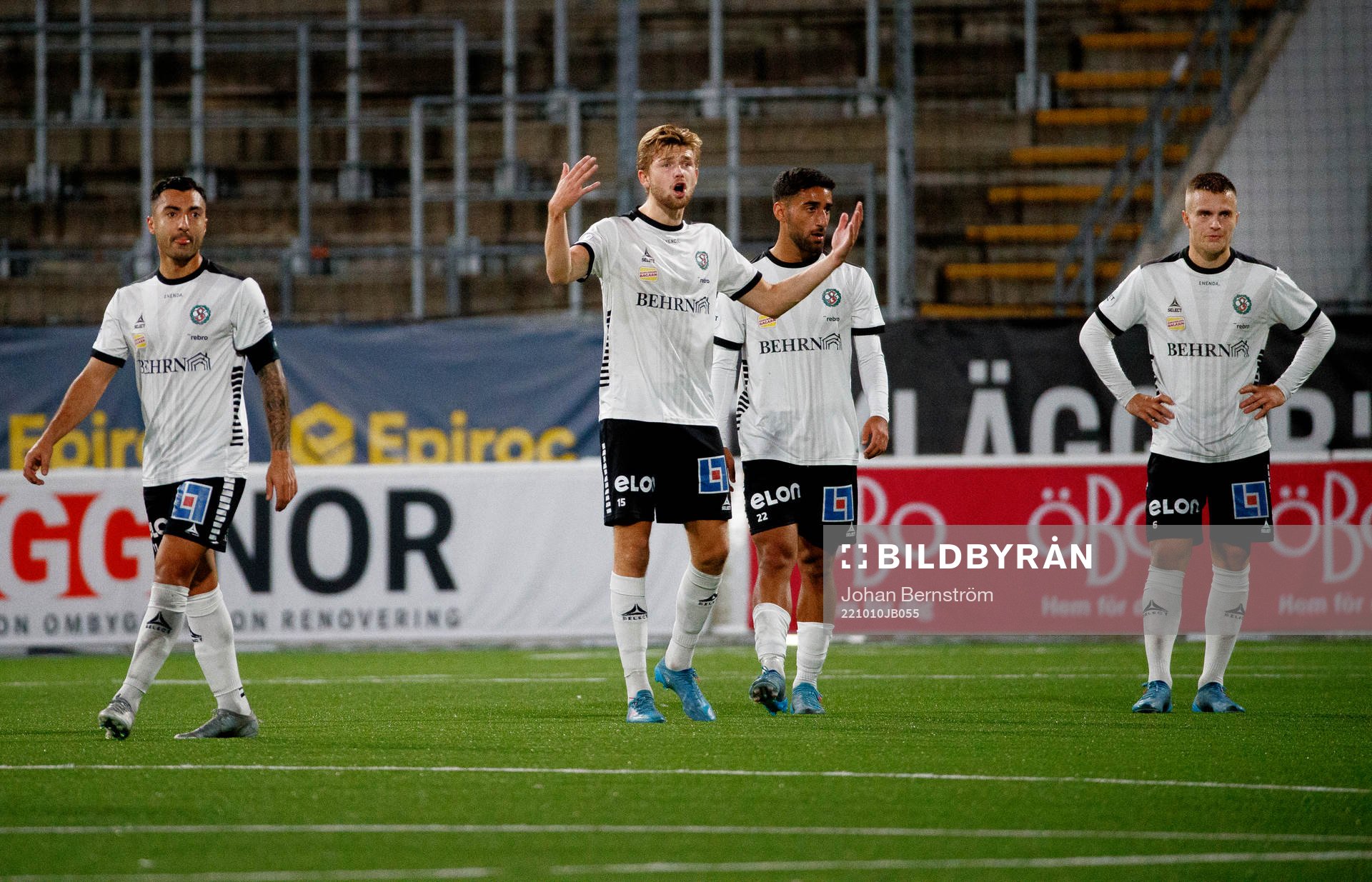 Örebros Jiloan Hamad, Niclas Bergmark och Benjamin