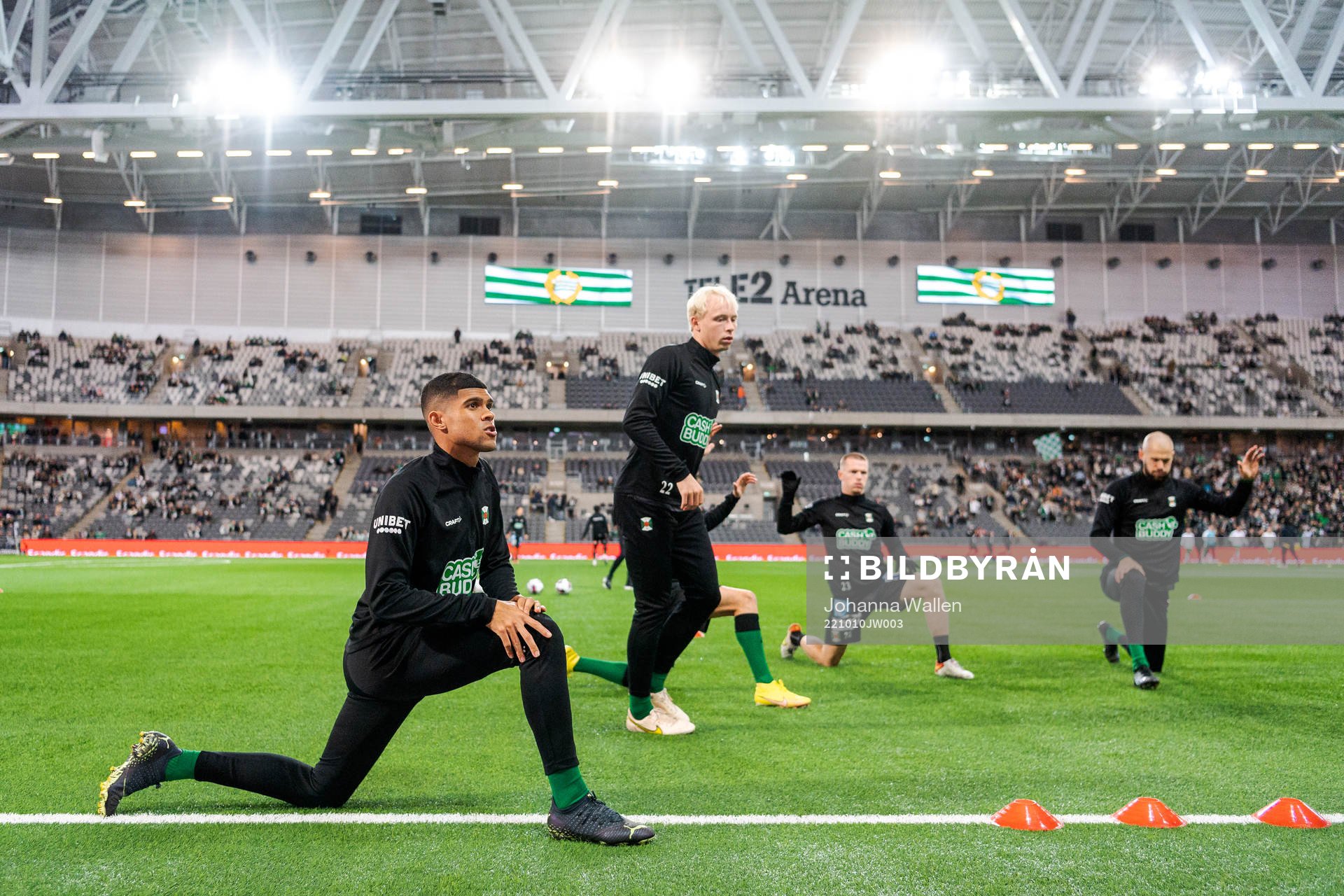Varbergs Andre Boman och Luke Le Roux värmer upp