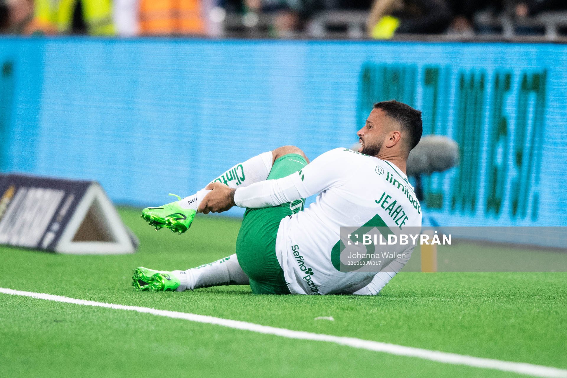 Hammarbys Mohanad Jeahze har ont