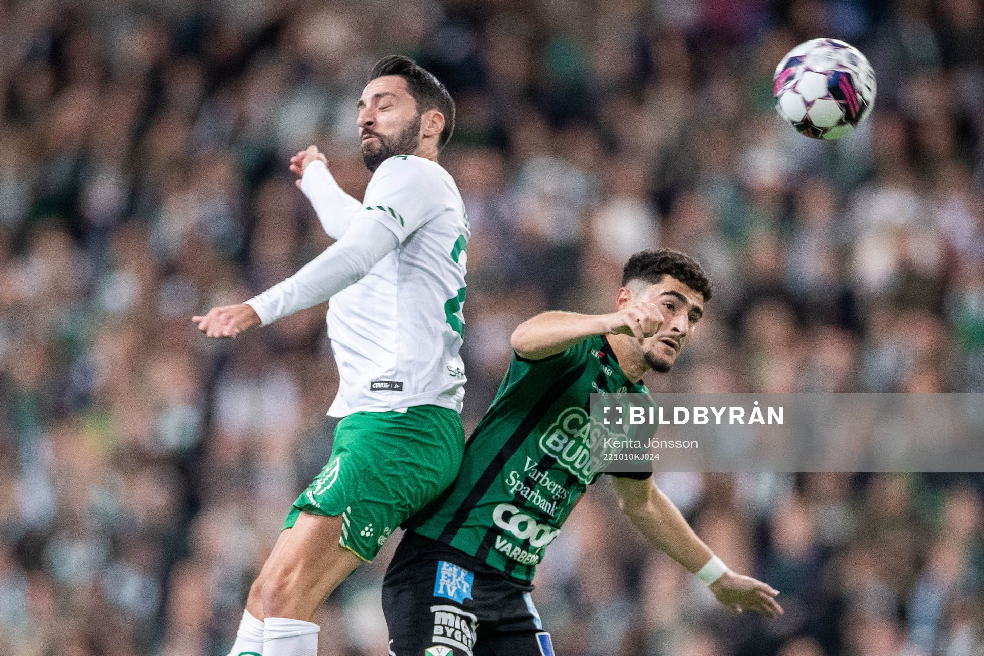 Hammarbys Nahir Besara och Varbergs Ismet Lushaku