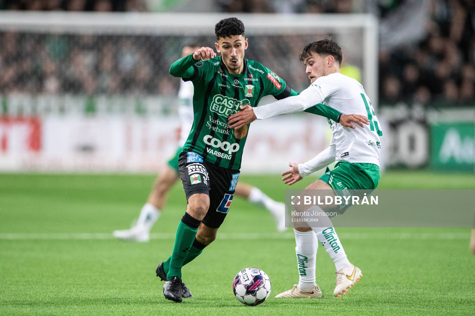 Varbergs Dion Krasniqi och Hammarbys Pavle Vagic