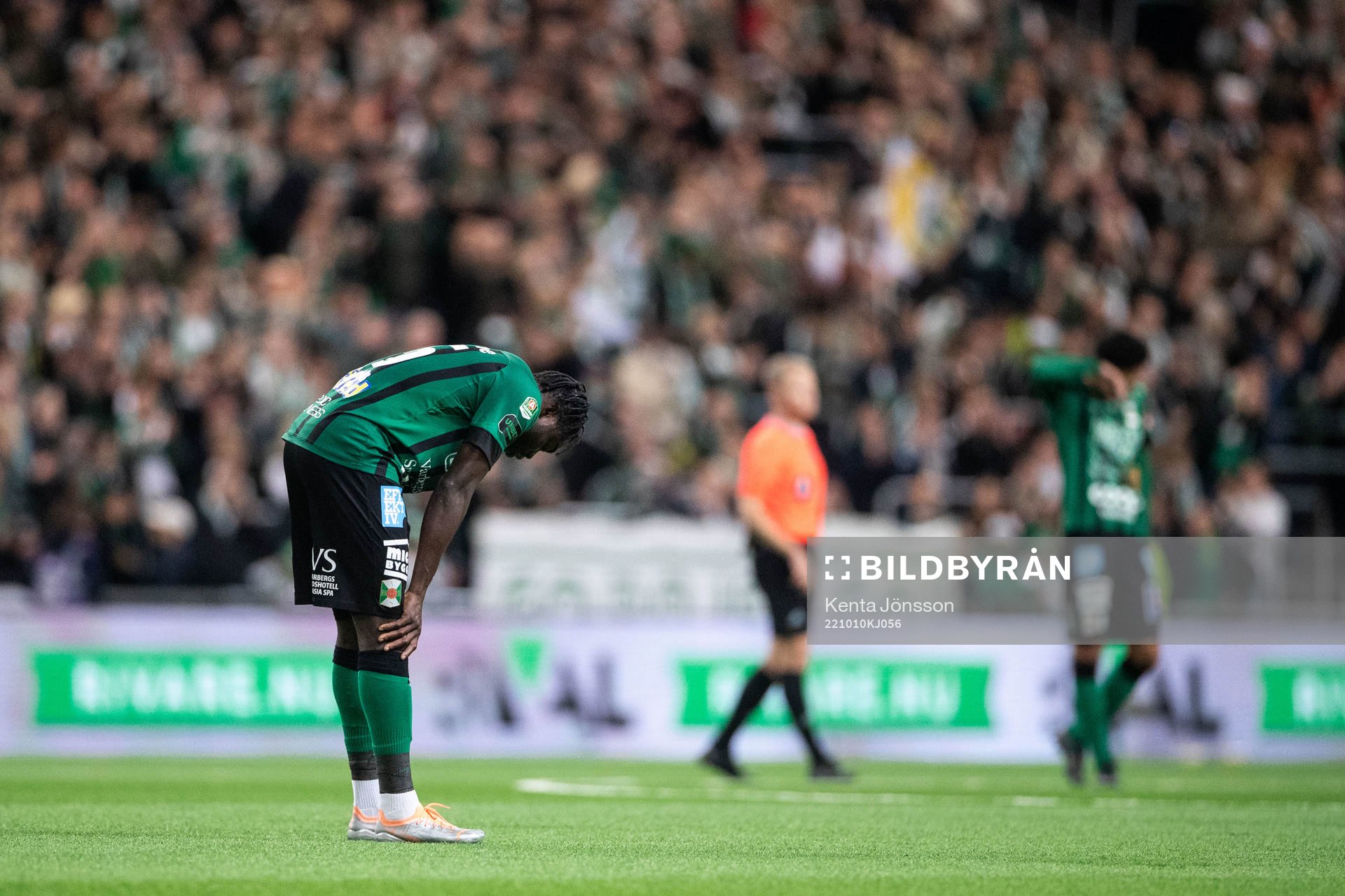 Varbergs Gideon Mensah deppar
