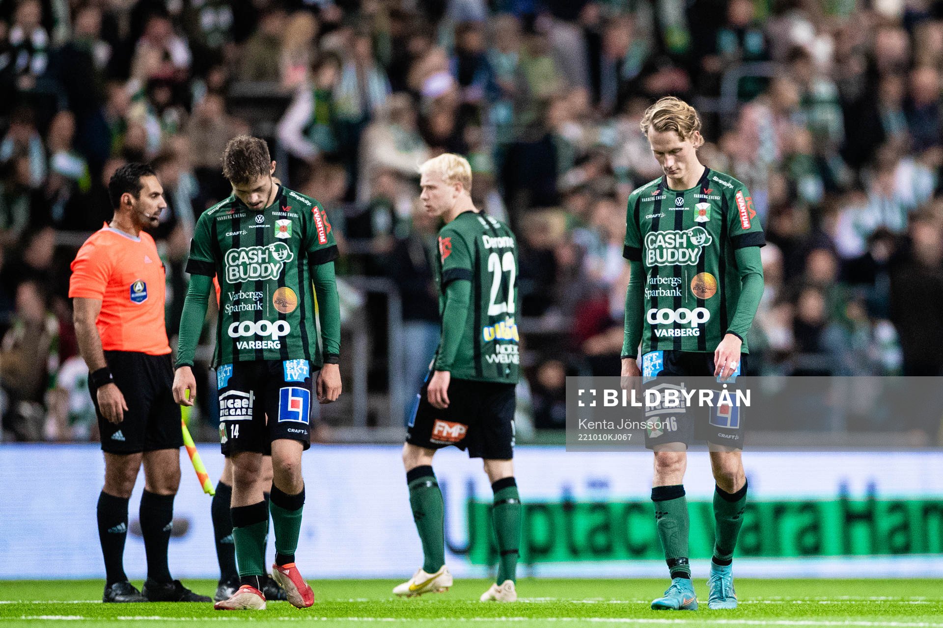 Varbergs Alexander Johansson och Oliver Alfonsi deppar