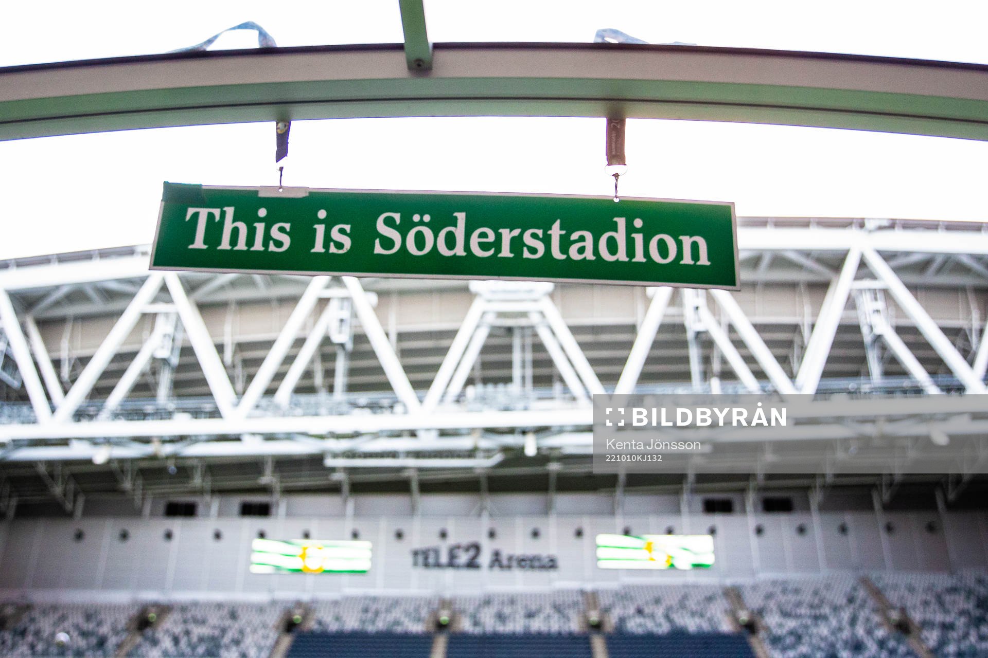 under fotbollsmatchen i Allsvenskan mellan Hammarby och