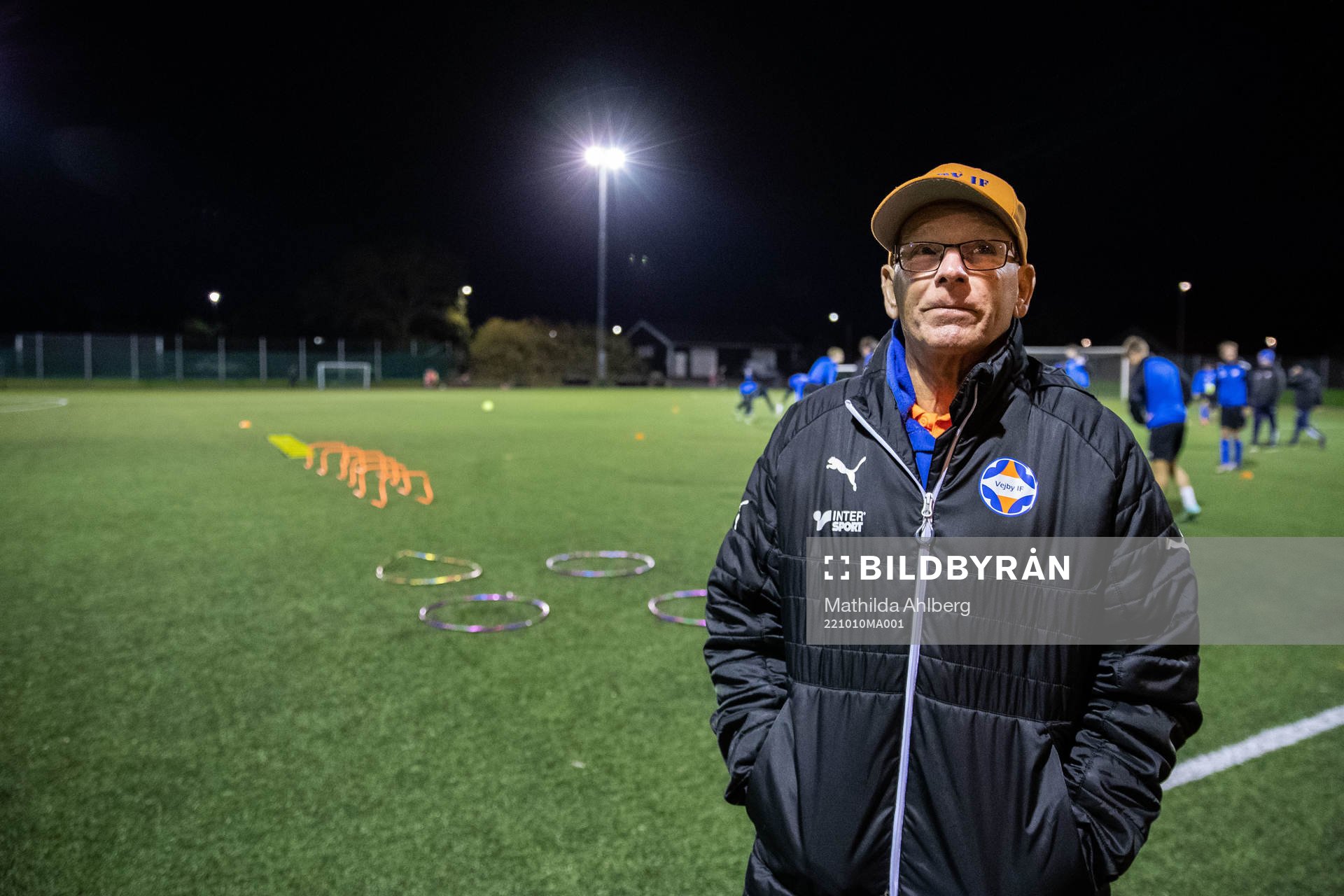 Sven ”Snillet” Nilsson, materialförvaltare i Vejby IF