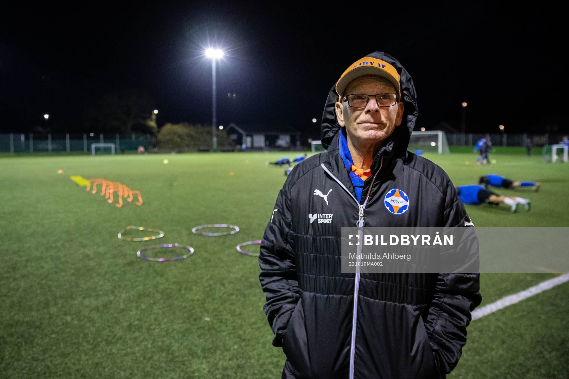 Sven ”Snillet” Nilsson, materialförvaltare i Vejby IF