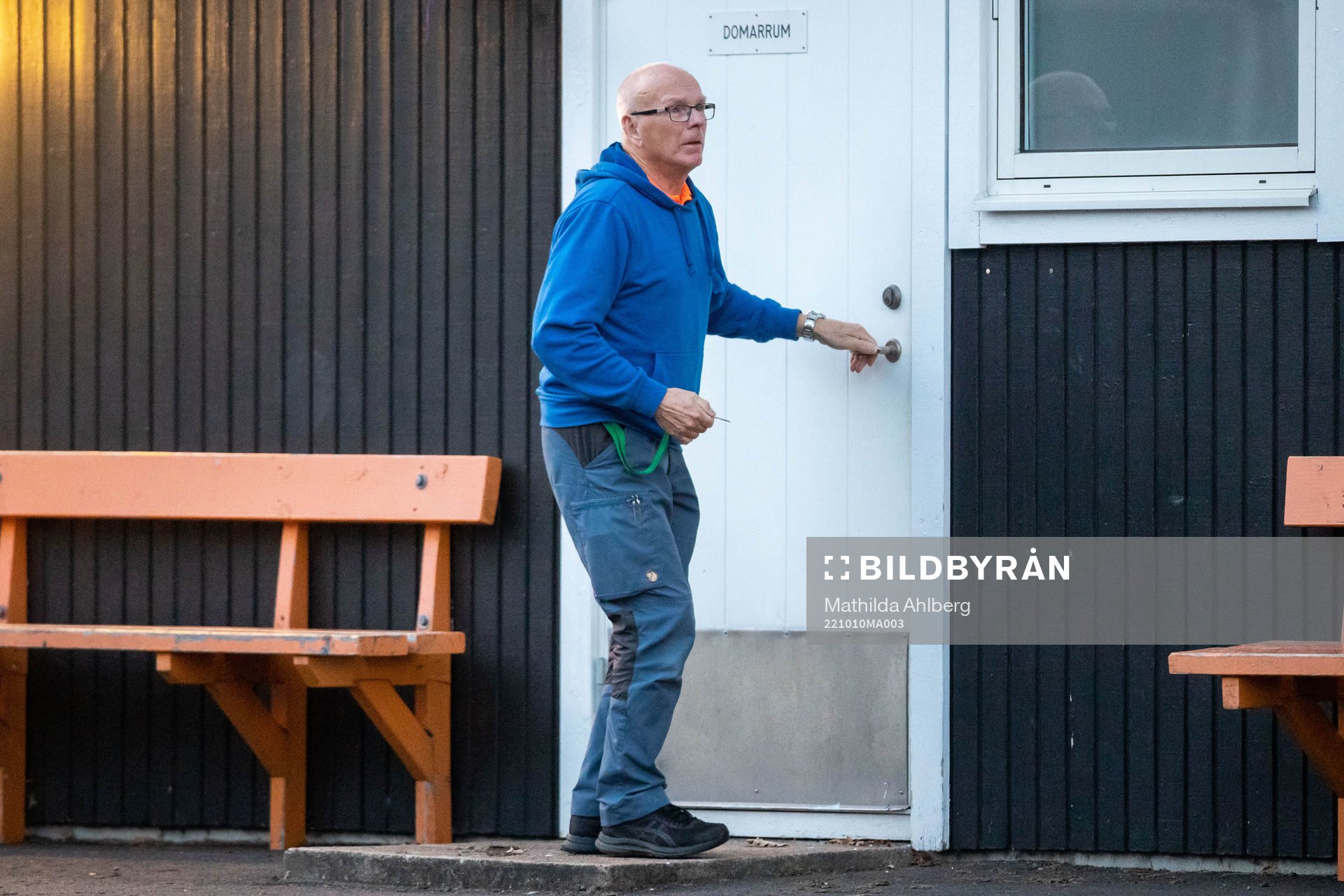 Sven ”Snillet” Nilsson, materialförvaltare i Vejby IF