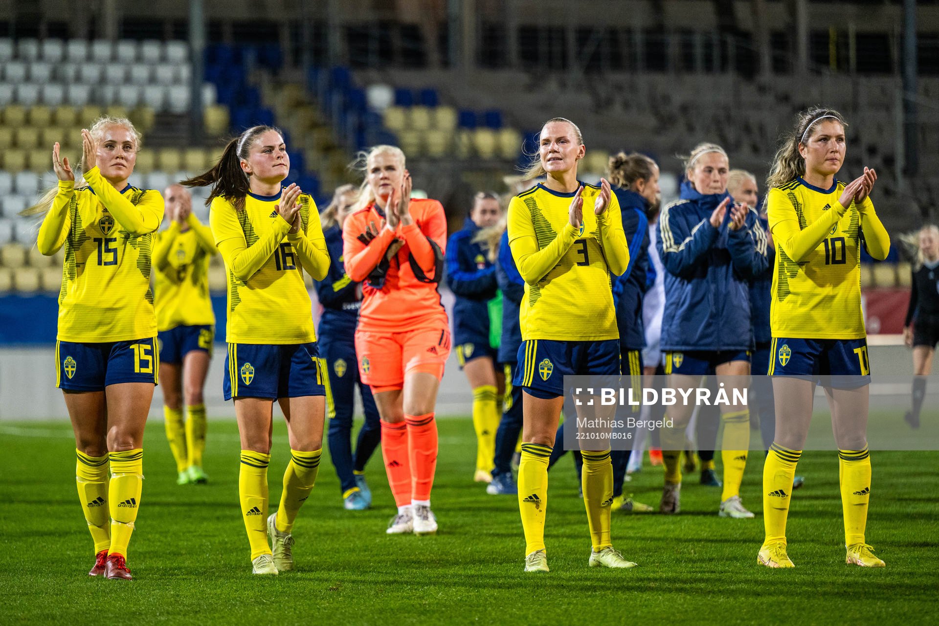 Alva Selerud, Hanna Wijk, Josefin Rybrink and Loreta