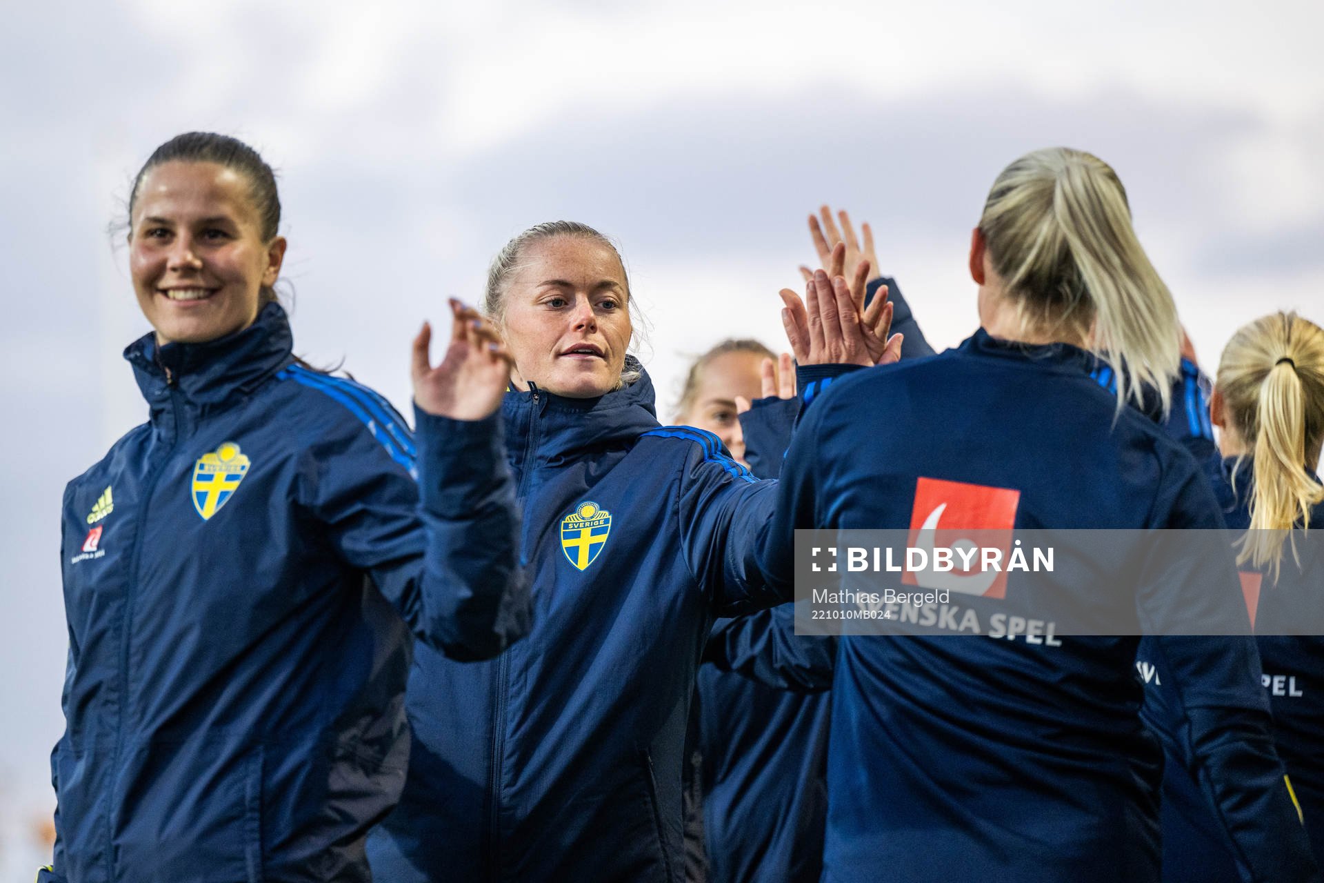 Zara Jönsson of Sweden at warm up