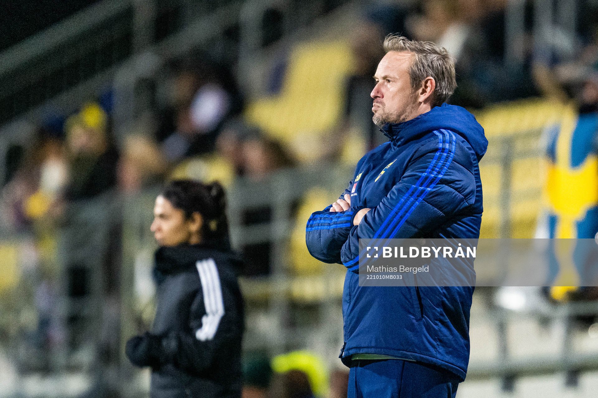head coach Martin Qvarnmans Möller of Sweden