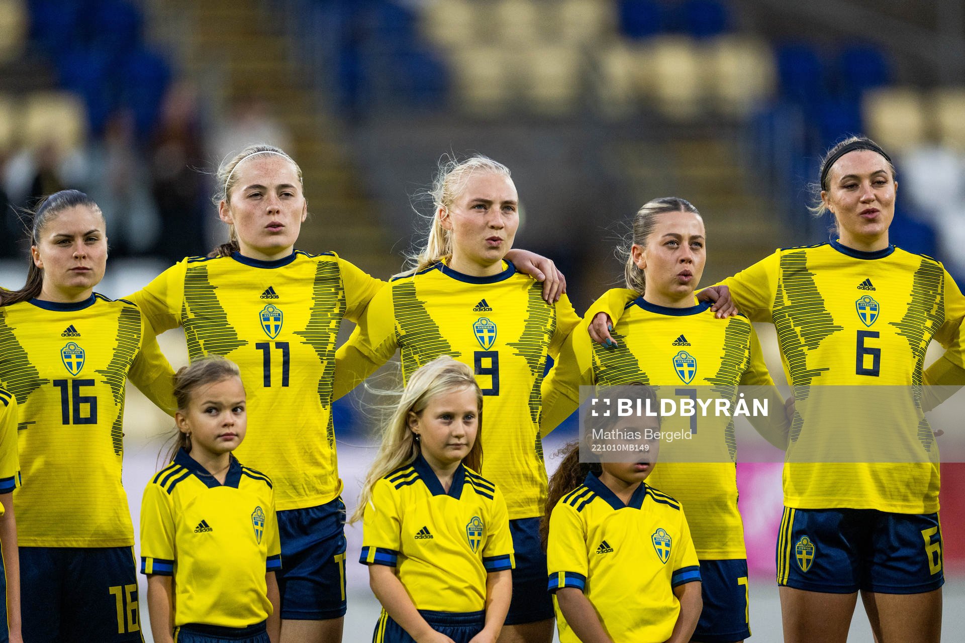 Hanna Wijk, Paulina Nyström and Stinalisa Johansson,