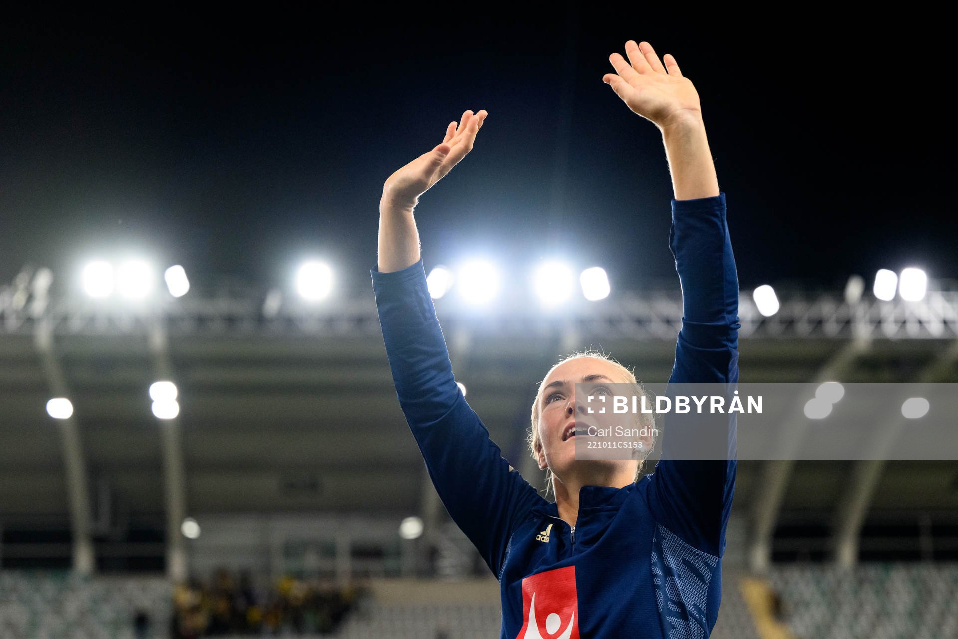 Magdalena Eriksson of Sweden celebrates