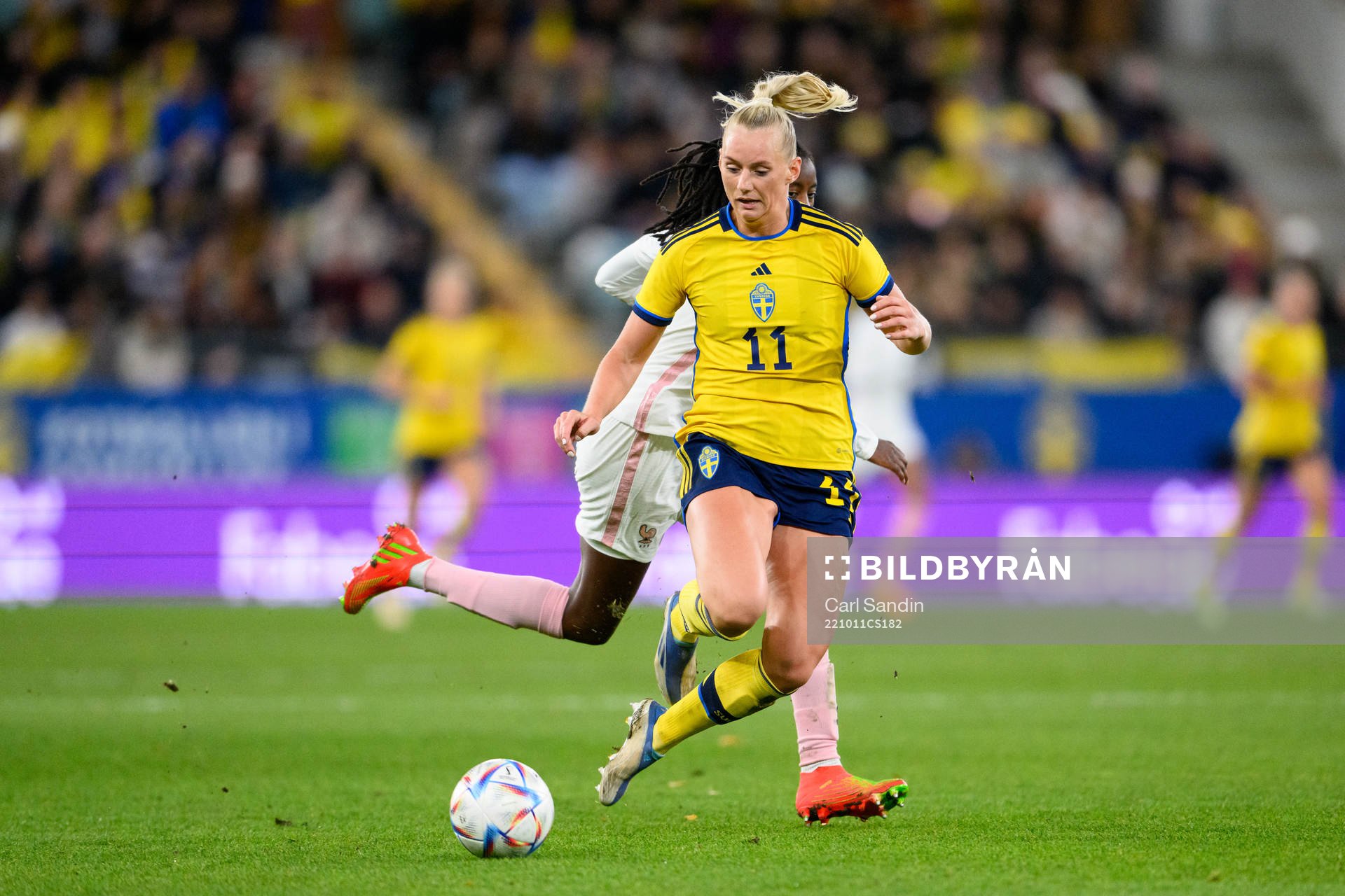 Stina Blackstenius of Sweden