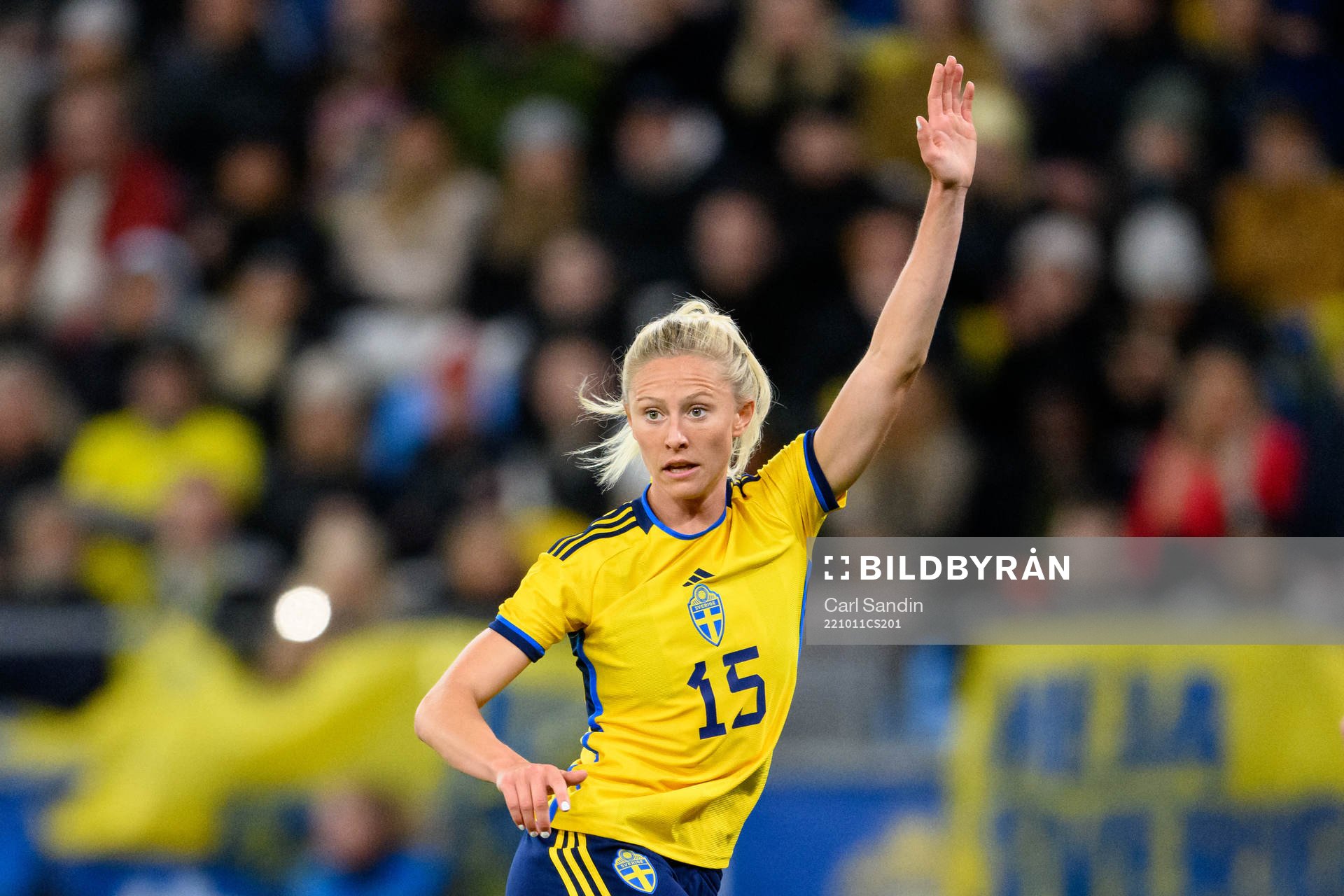 Rebecka Blomqvist of Sweden
