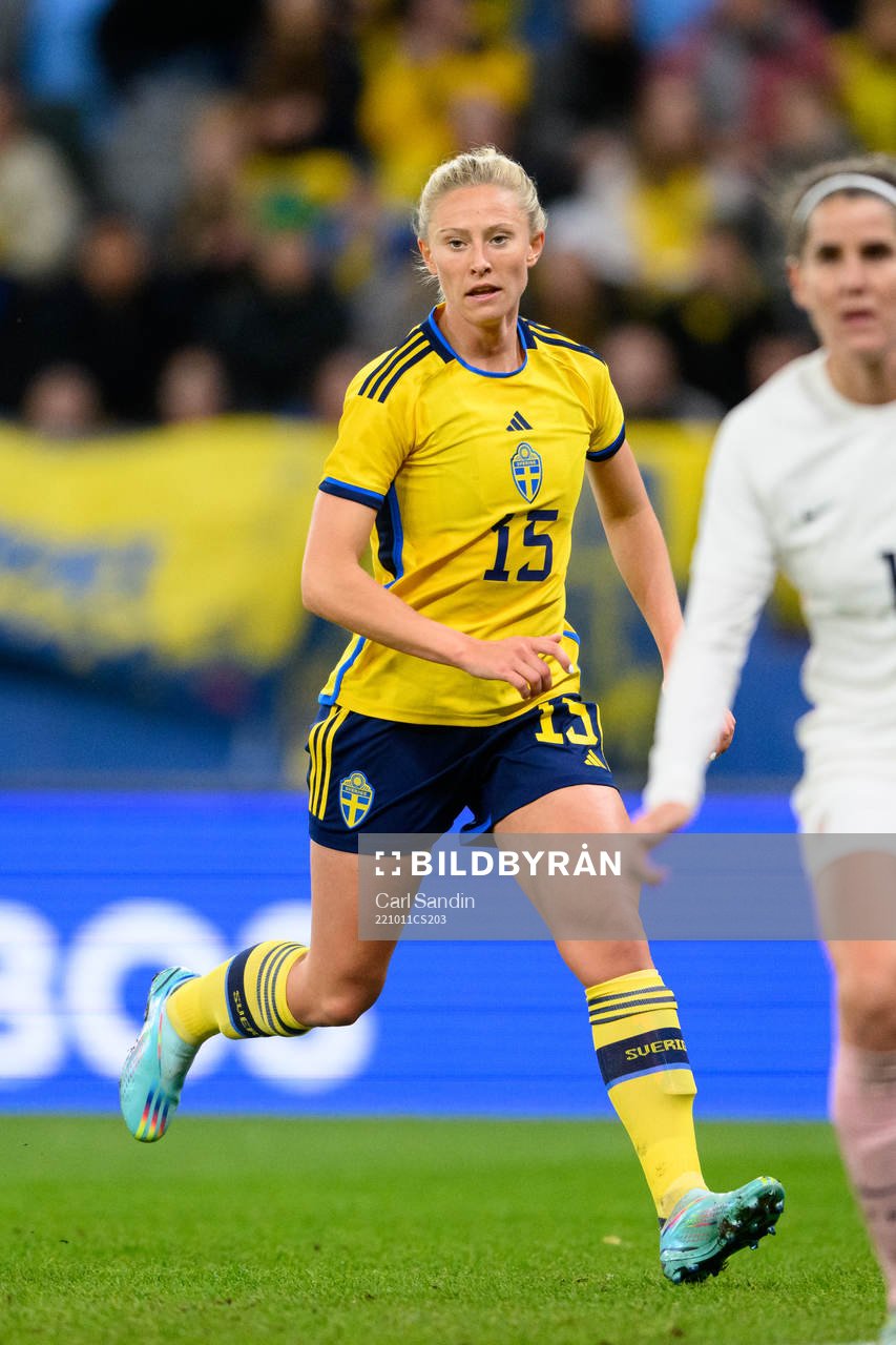 Rebecka Blomqvist of Sweden