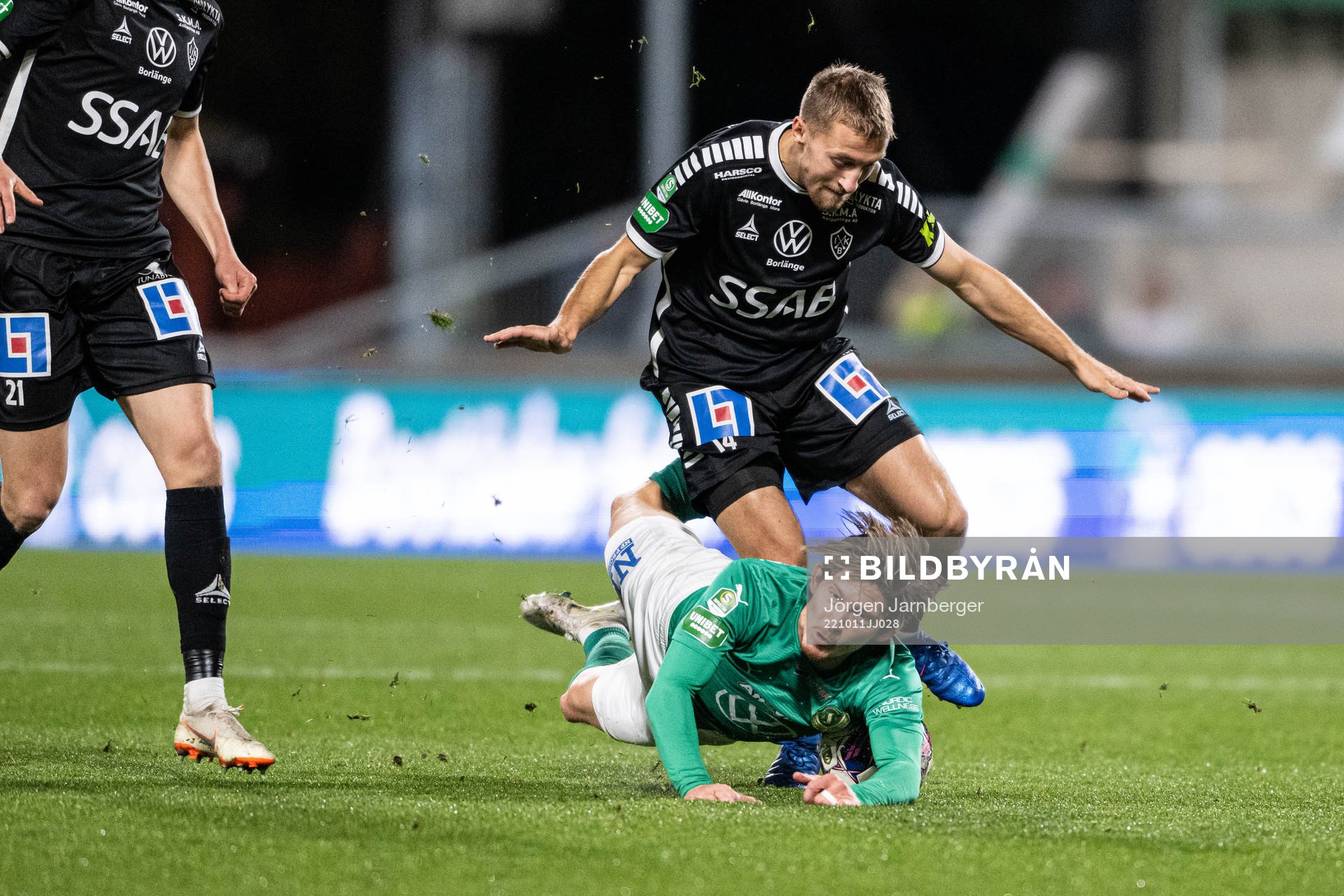 Brages Jacob Stensson och Jönköpings Södras Robin Book