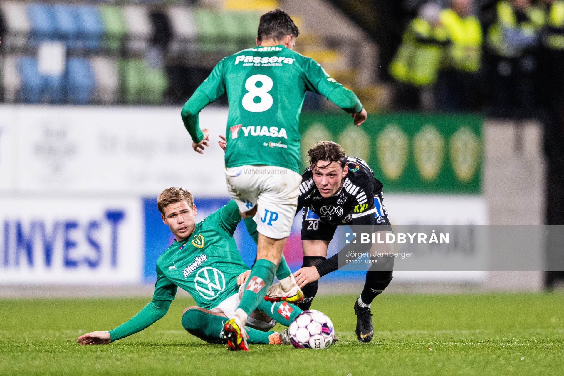 Jönköpings Södras Anton Thorsson och Brages Filip