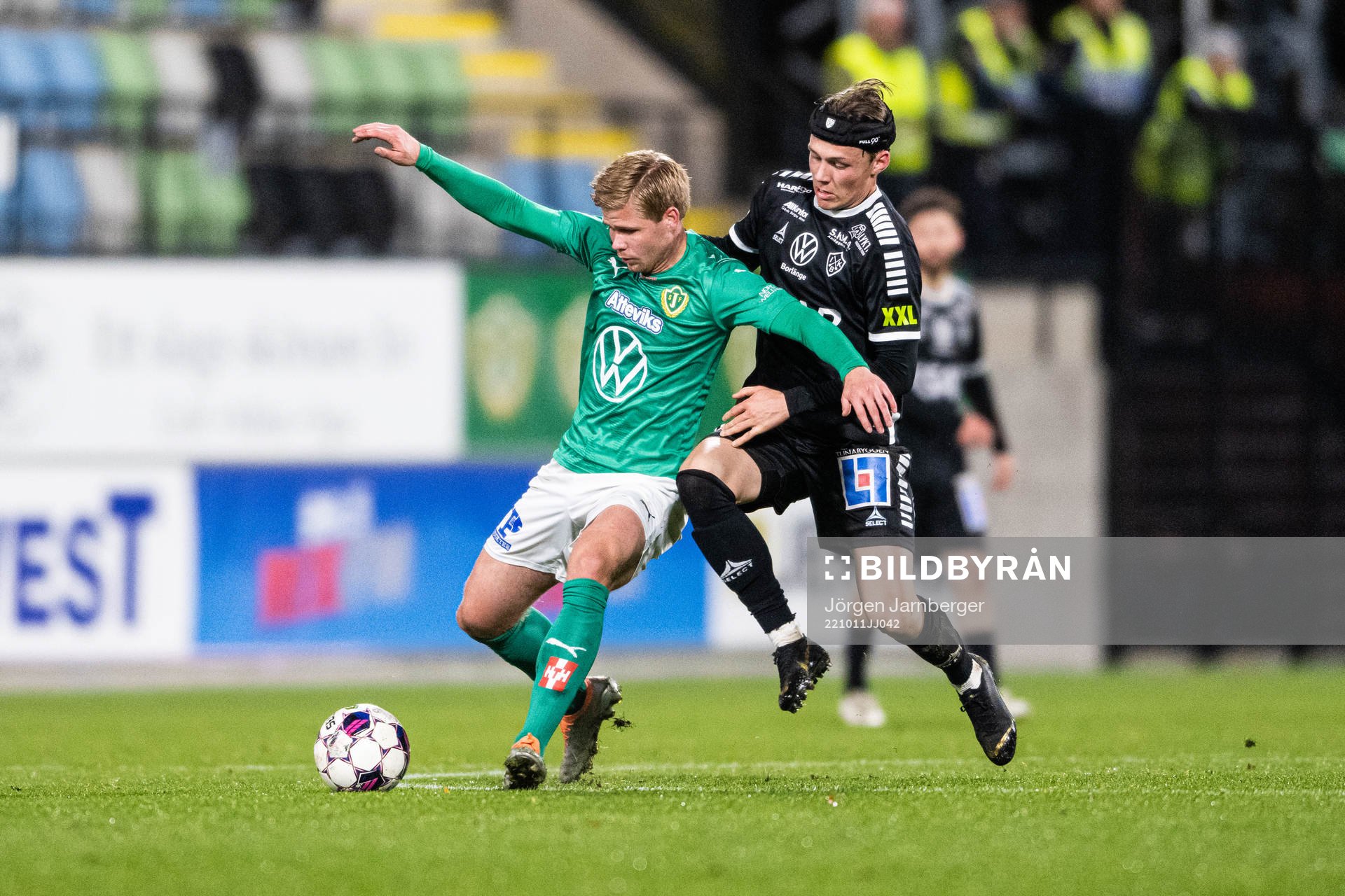 Jönköpings Södras Anton Thorsson och Brages Filip