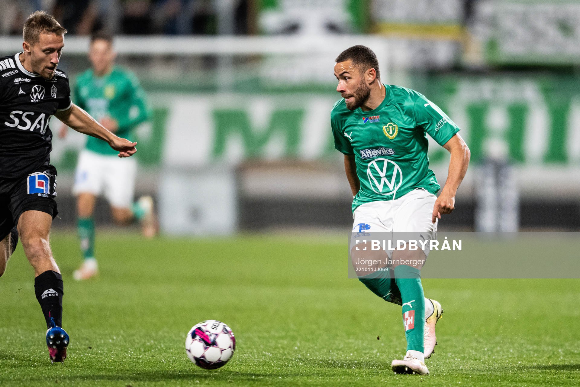 Brages Jacob Stensson och Jönköpings Södras Malkolm
