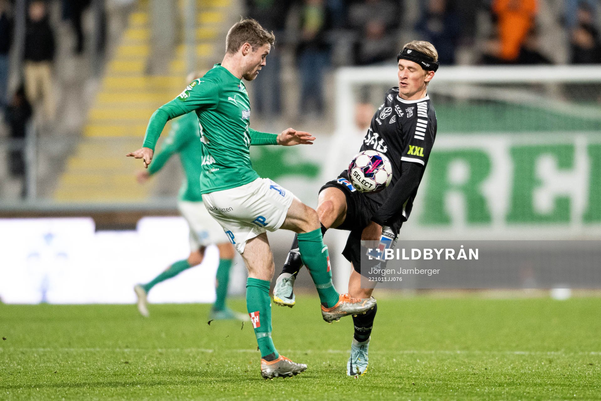 Jönköpings Södras Daniel Ljung och Brages Filip Sjöberg