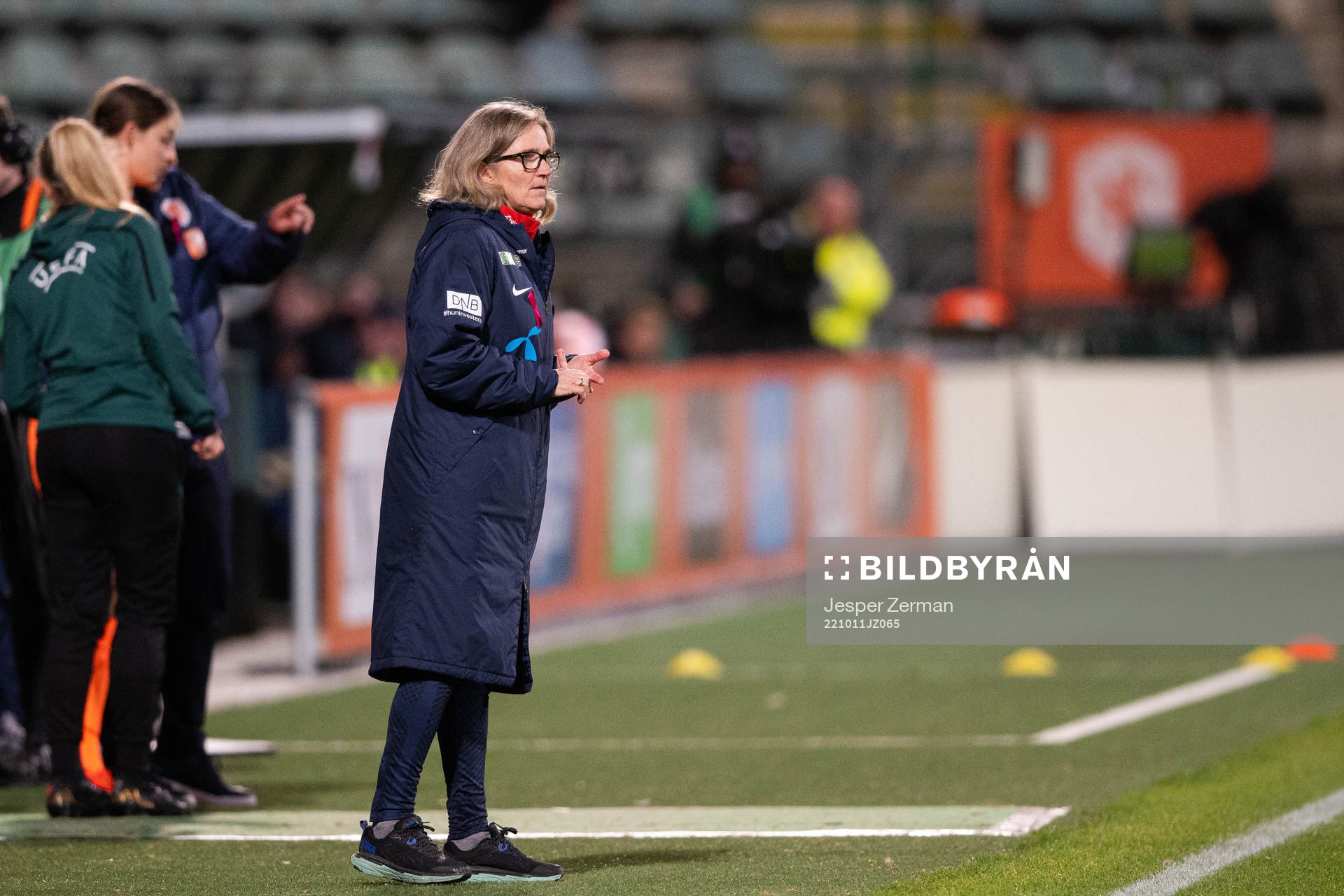 Head coach Hege Riise of Norway