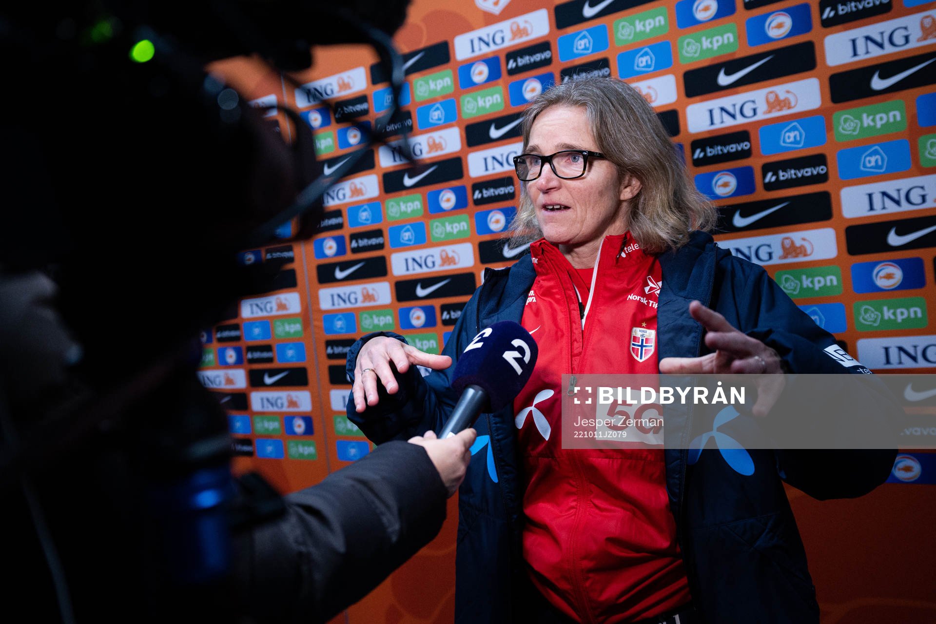 Head coach Hege Riise of Norway