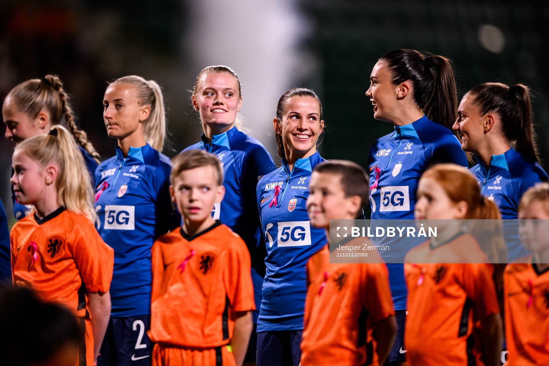 Anja Sønstevold, Mathilde Harviken, Tuva Hansen and Ingrid