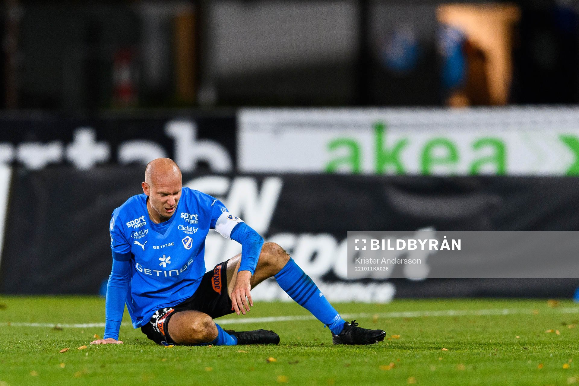 Halmstads Andreas Johansson deppar