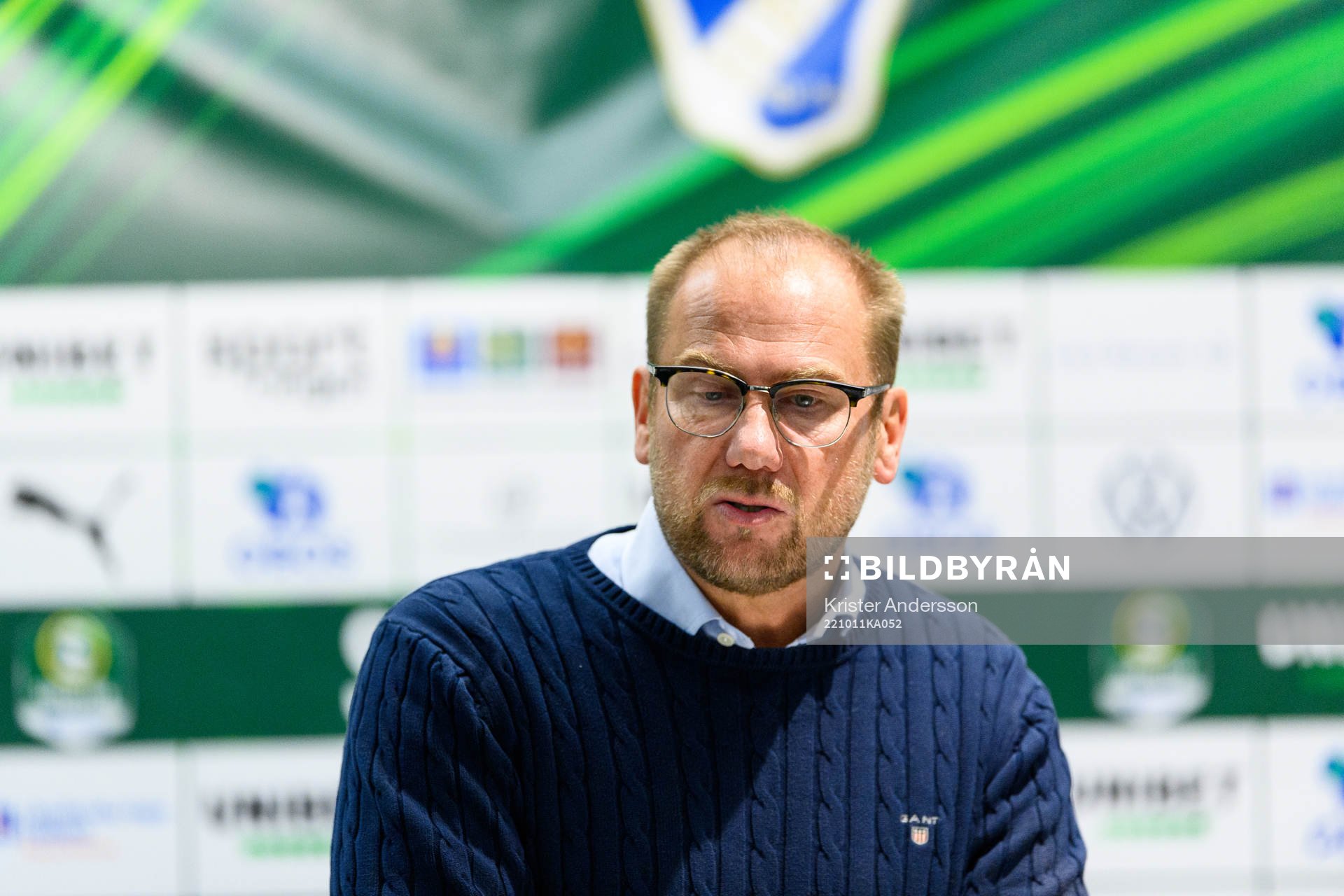 Halmstads tränare Magnus Haglund