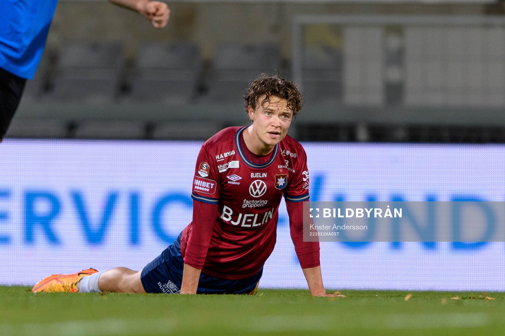 Örgrytes Herman Sjögrell deppar