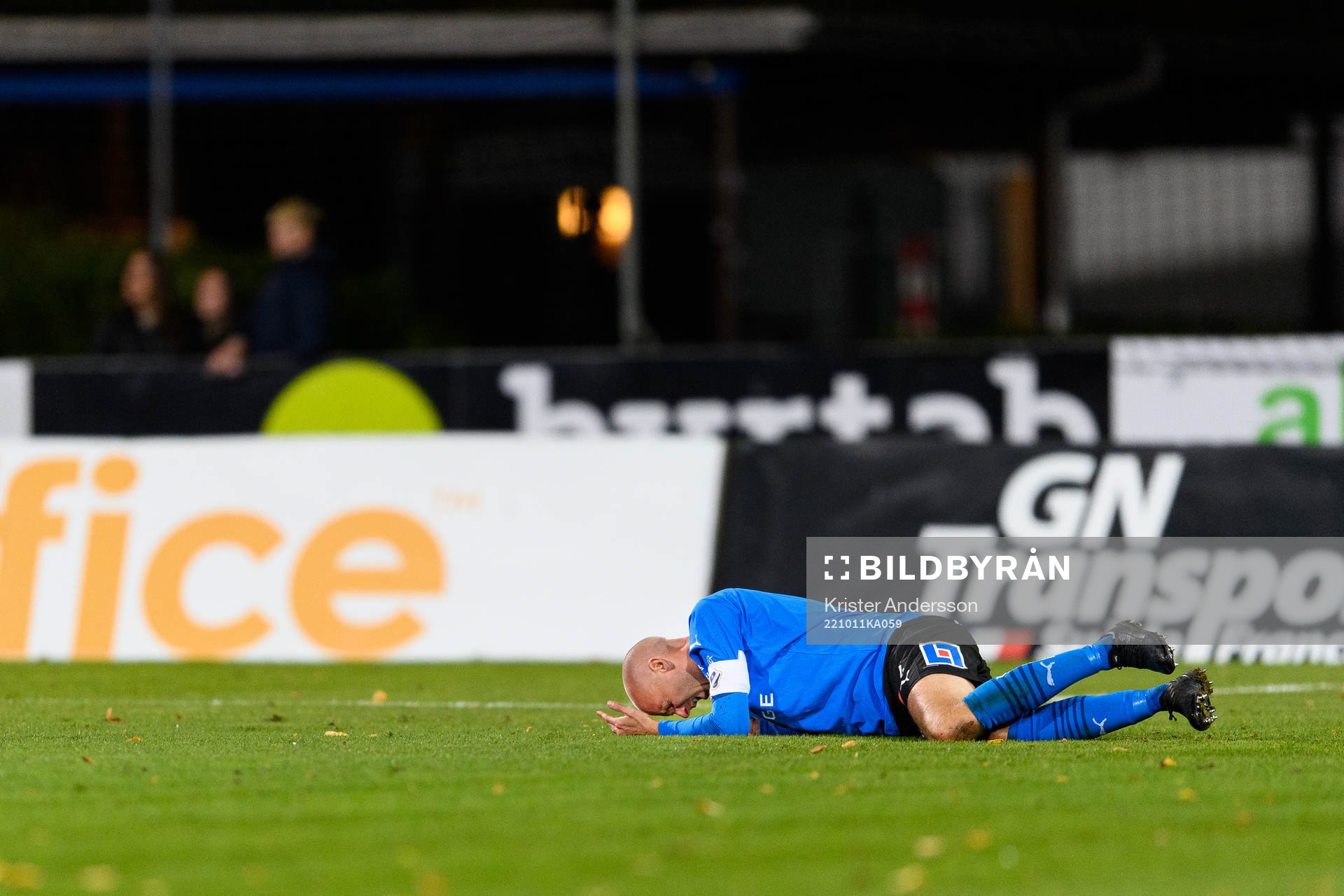 Halmstads Andreas Johansson har ont