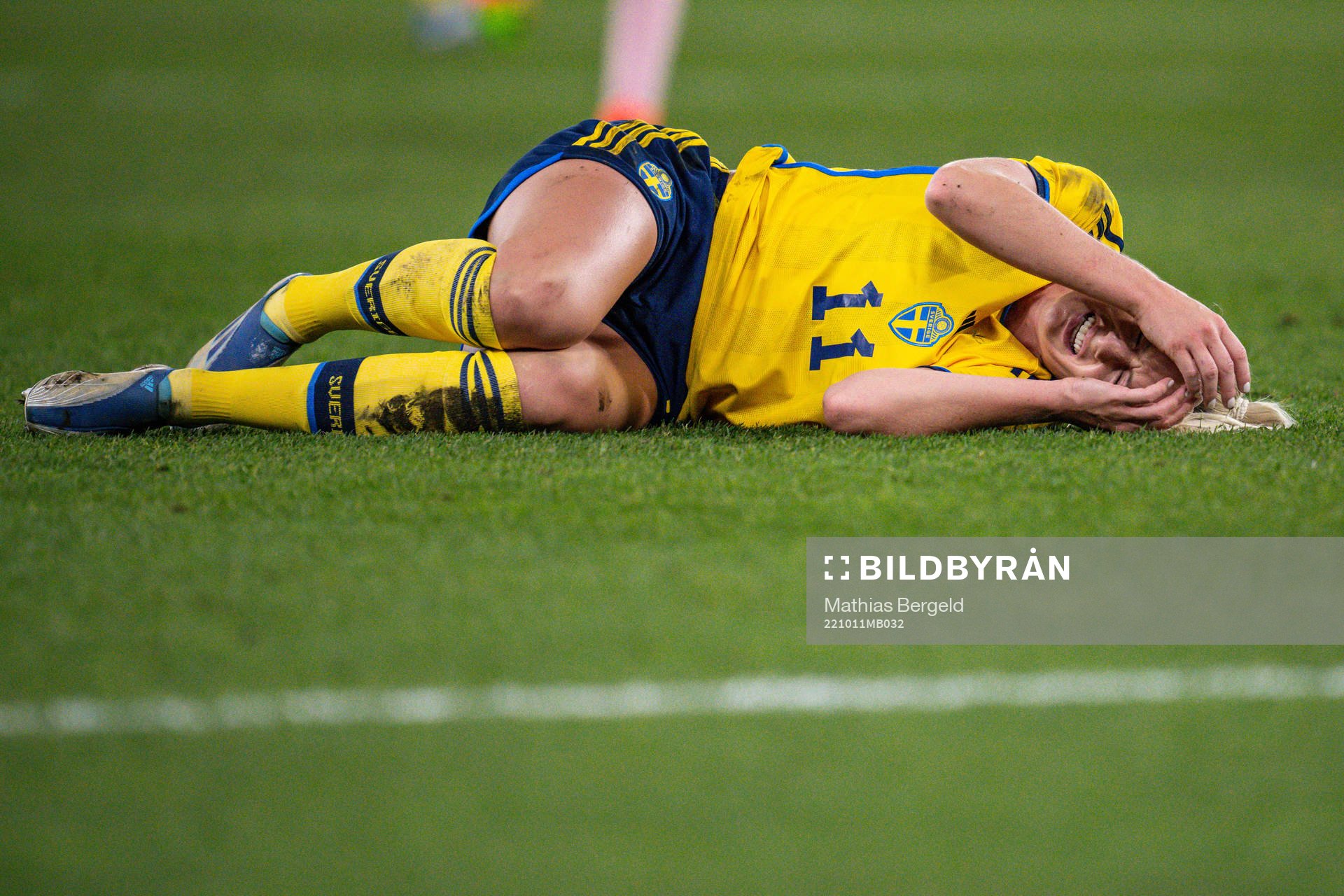 Stina Blackstenius of Sweden