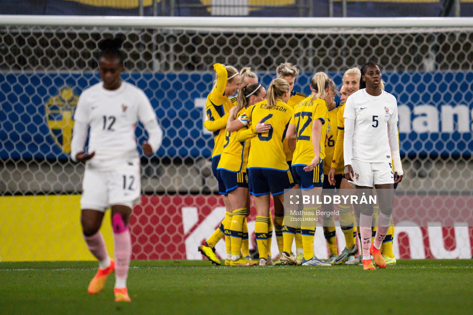 Aissatou Tounkara of France looks dejected